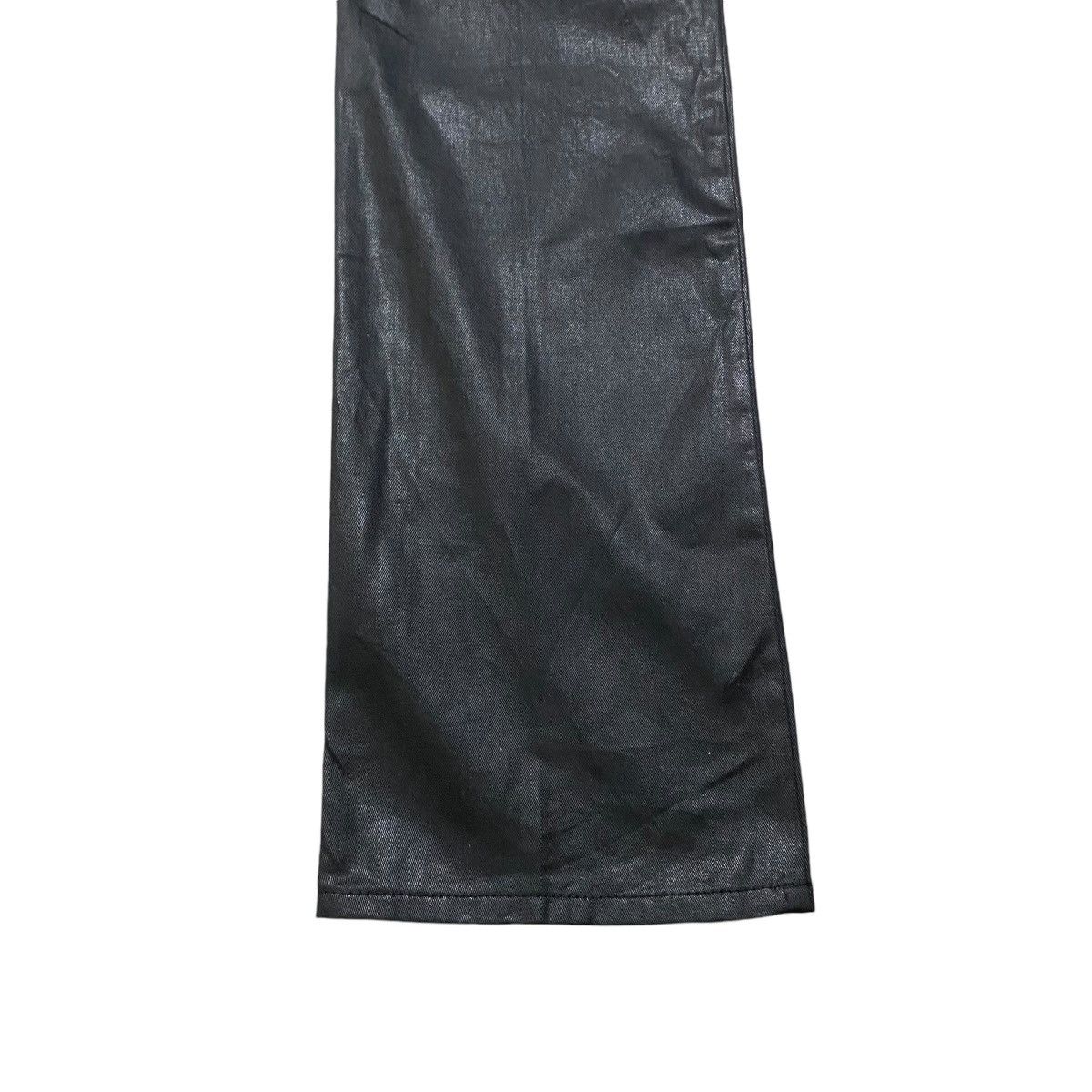 5351 POUR LES HOMMES 5351 Pour Les Hommes Black Waxed Cargo Pants Size US 30 / EU 46 - 17 Thumbnail