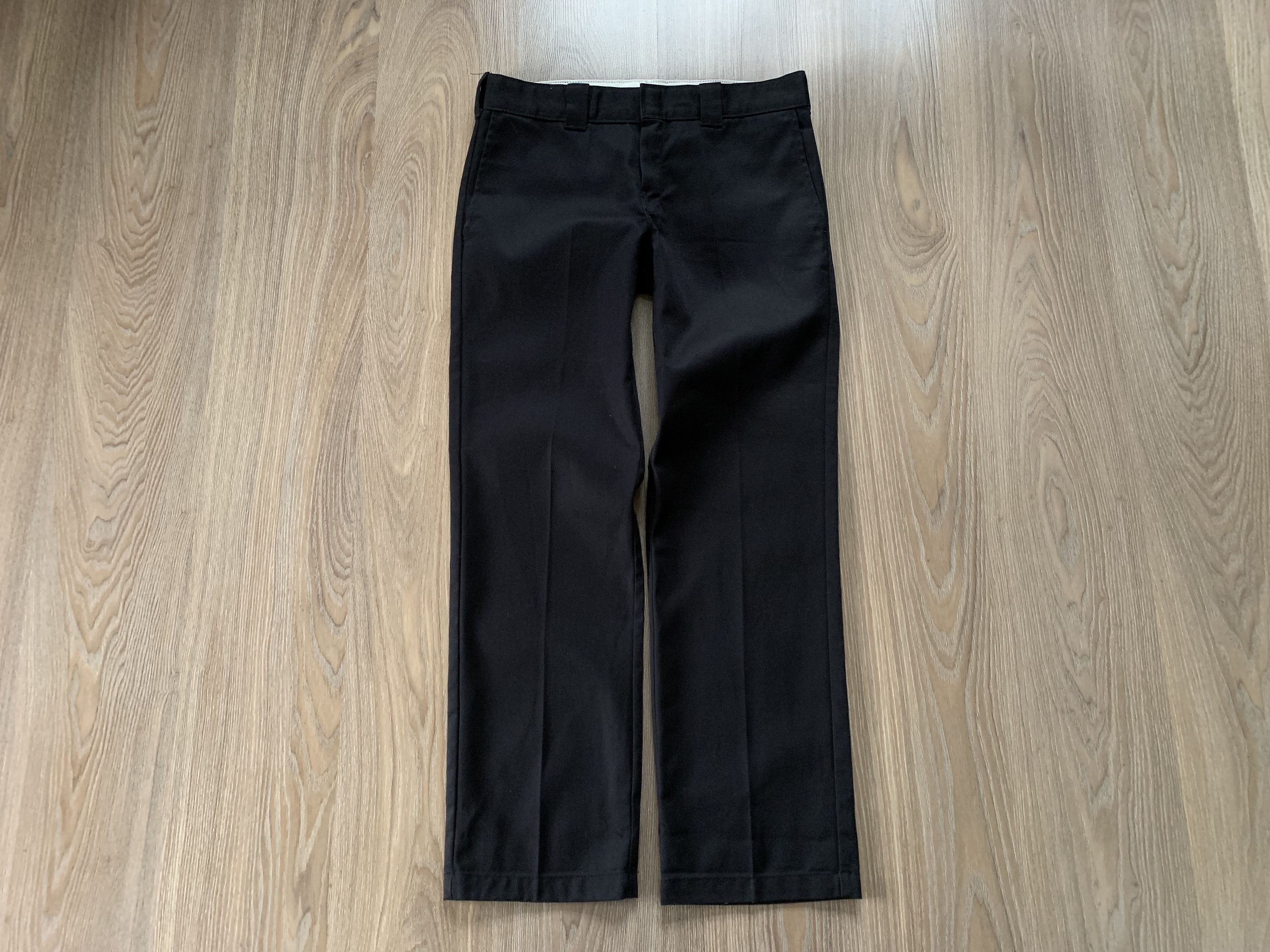 Dickies Dickies Slim Straight Black Pants Trousers Size US 32 / EU 48 - 1 Thumbnail