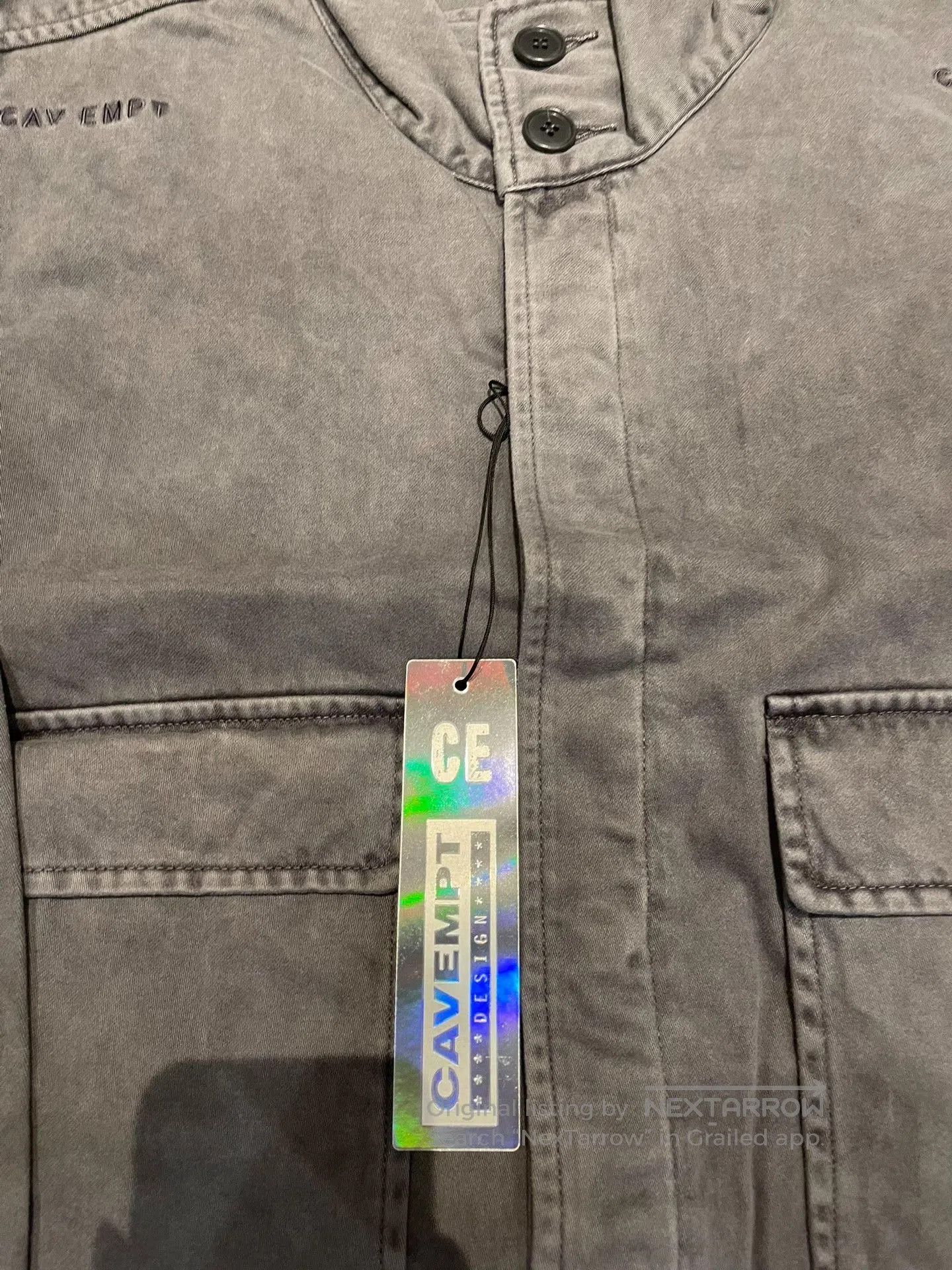 Cav Empt CE/CAVEMPT 24SS Heavy Washed Double Pocket Jacket. Size US M / EU 48-50 / 2 - 3 Thumbnail