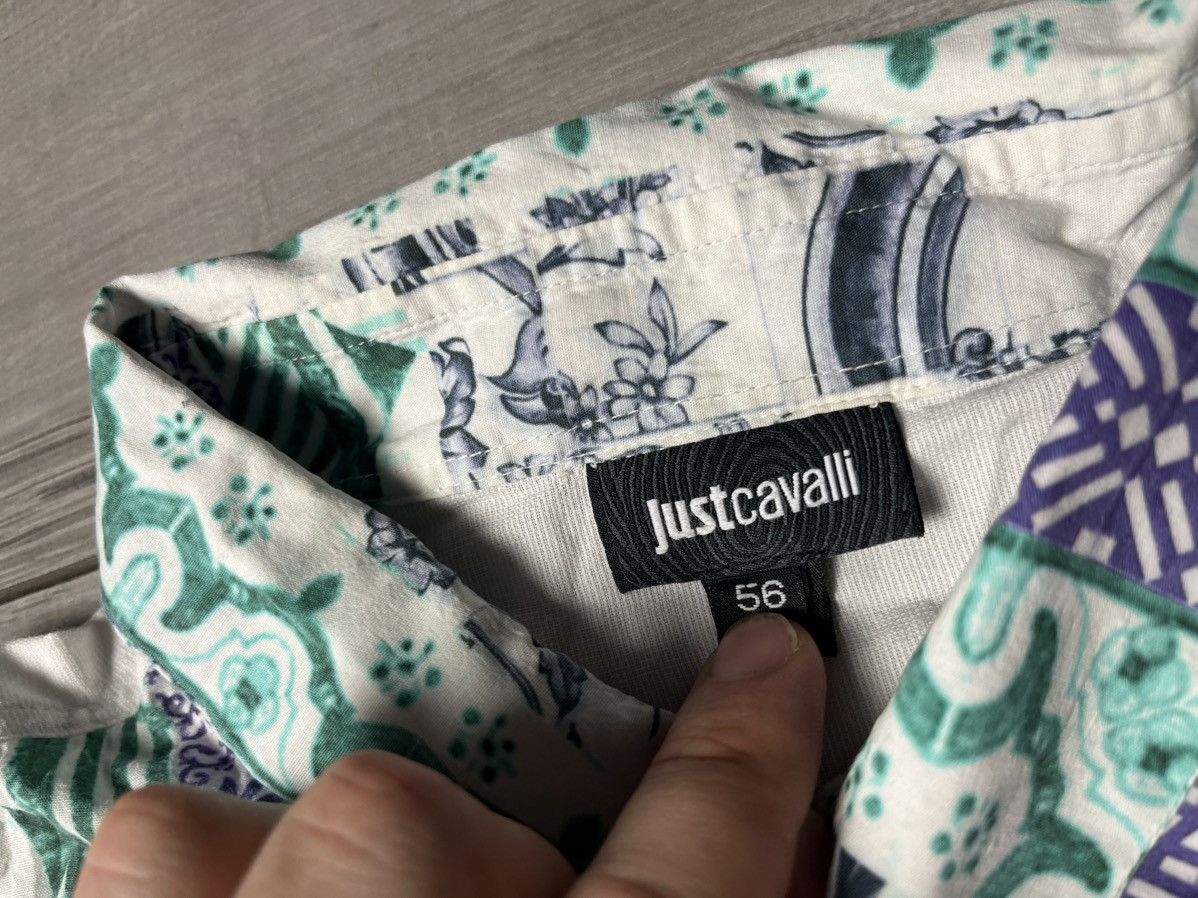 Just Cavalli Just Cavali hawaii shirt abstraction size 56 Size US XL / EU 56 / 4 - 4 Thumbnail