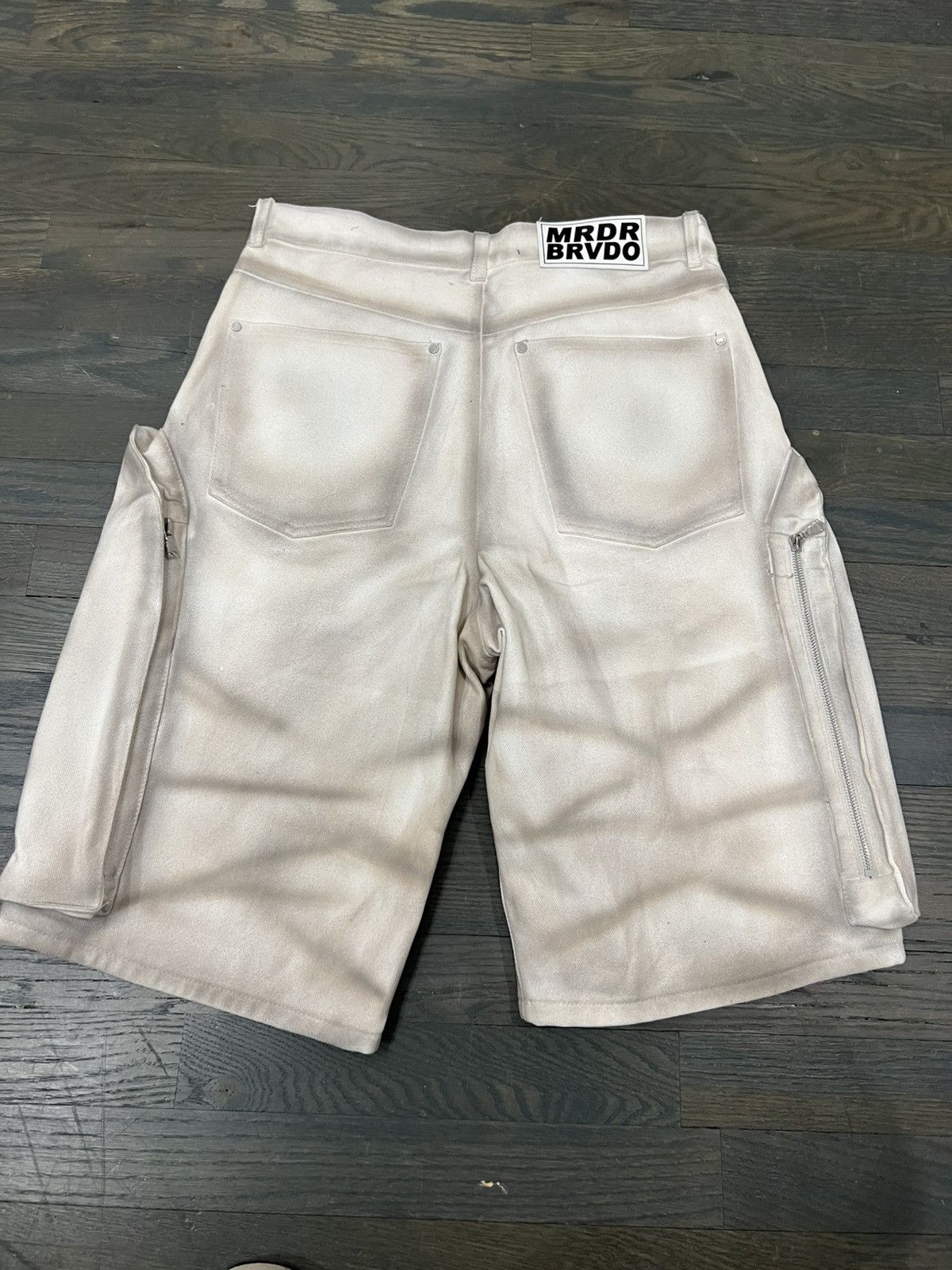 Who Decides War Stain glass cargo pocket shorts Size US 30 / EU 46 - 8 Thumbnail