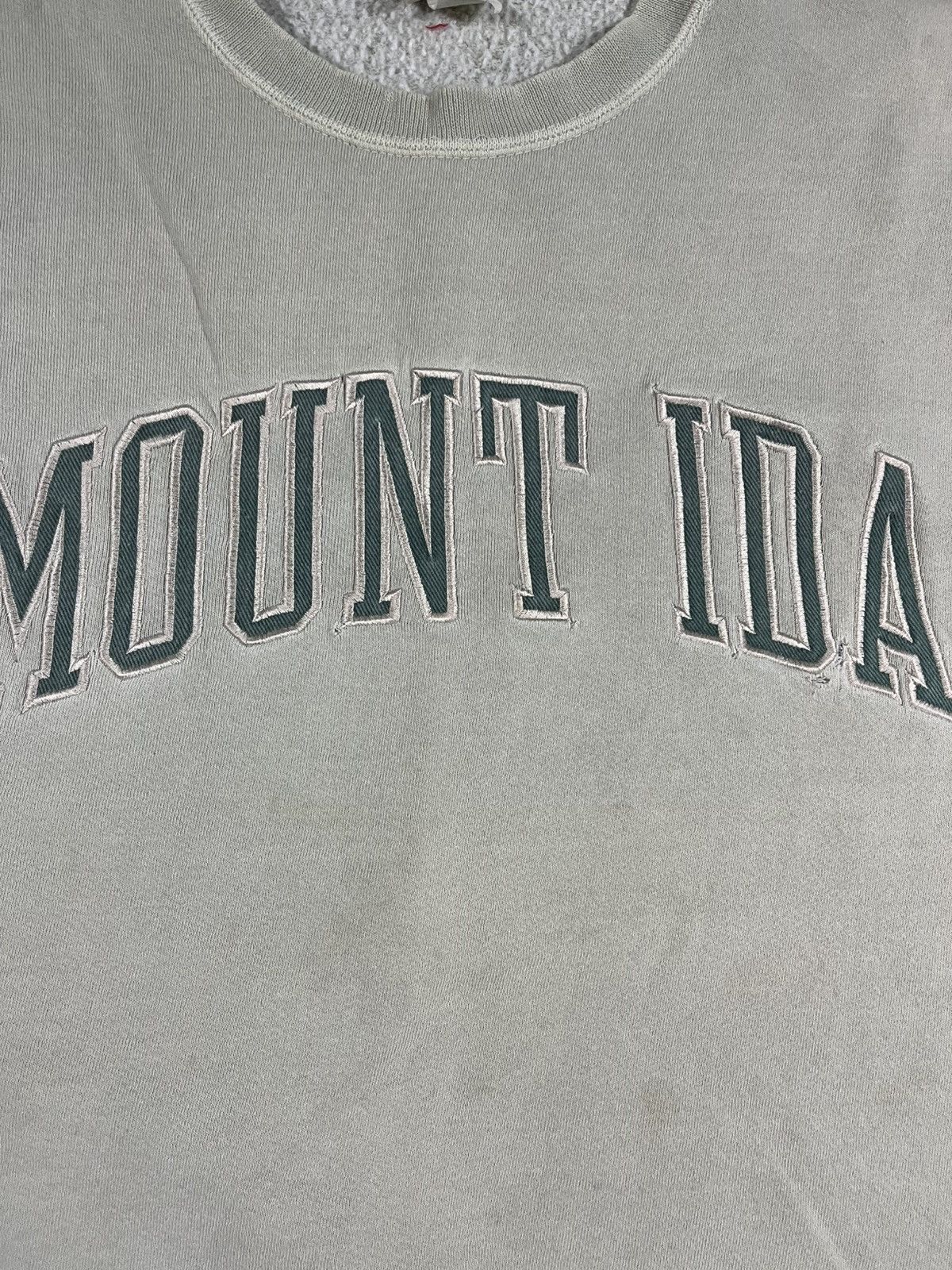 Vintage Vintage Mount Ida Crewneck Sweatshirt Faded Distressed Green Size US L / EU 52-54 / 3 - 4 Thumbnail