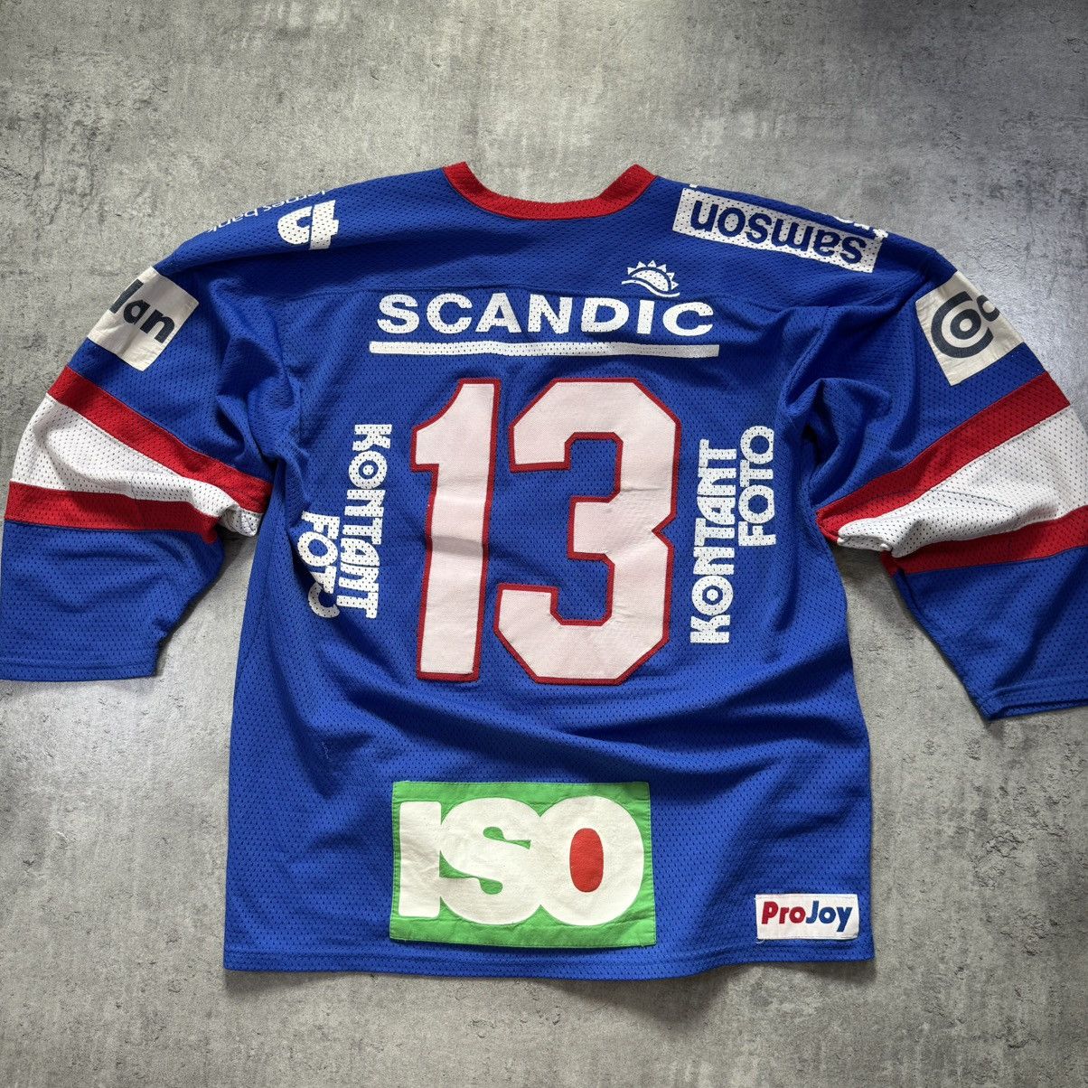 Vintage VINTAGE 90s Projoy Hockey Jersey Size US XL / EU 56 / 4 - 1 Thumbnail