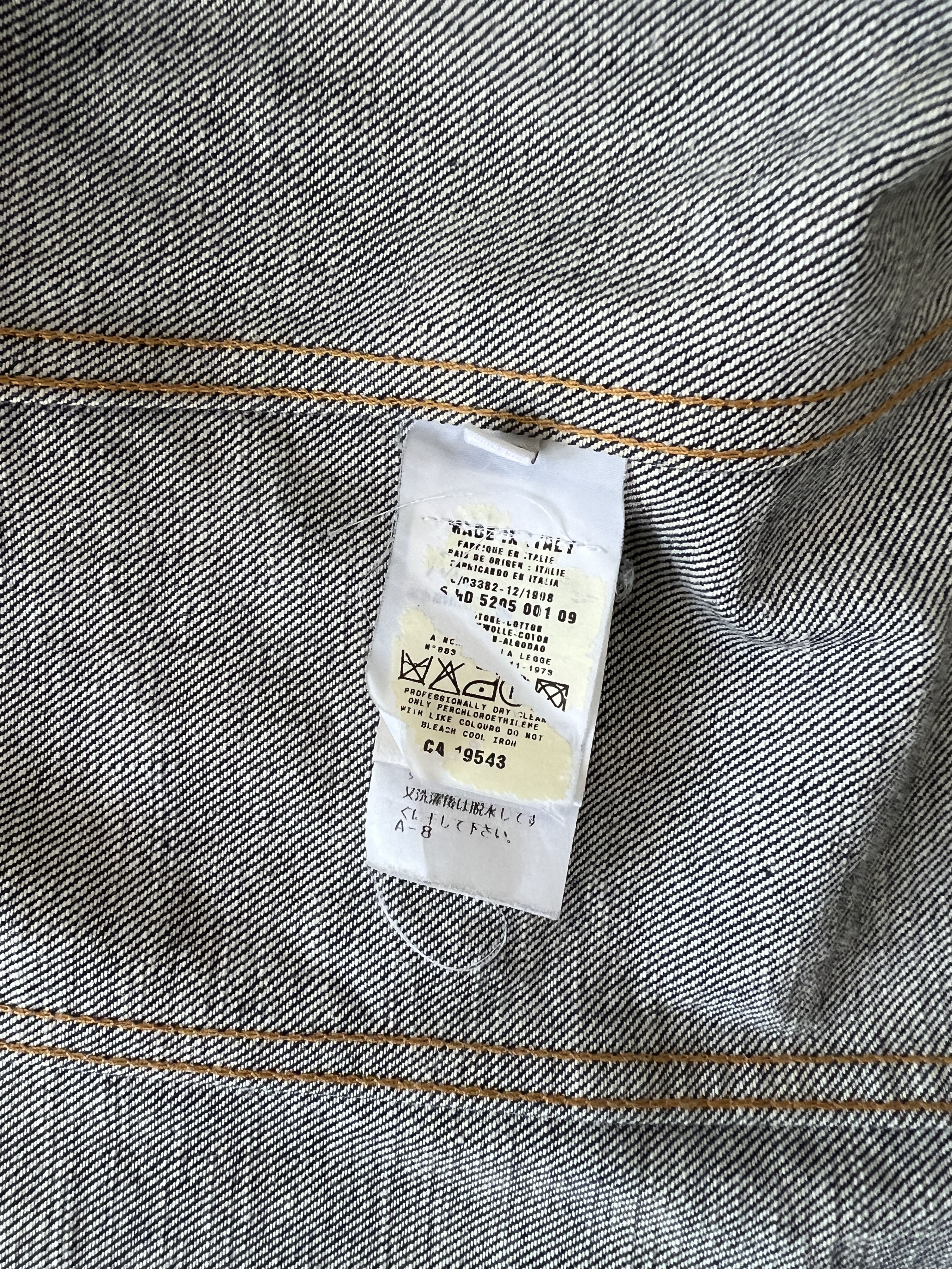 Helmut Lang Classic Raw Denim (1998) Size US S / EU 44-46 / 1 - 9 Thumbnail