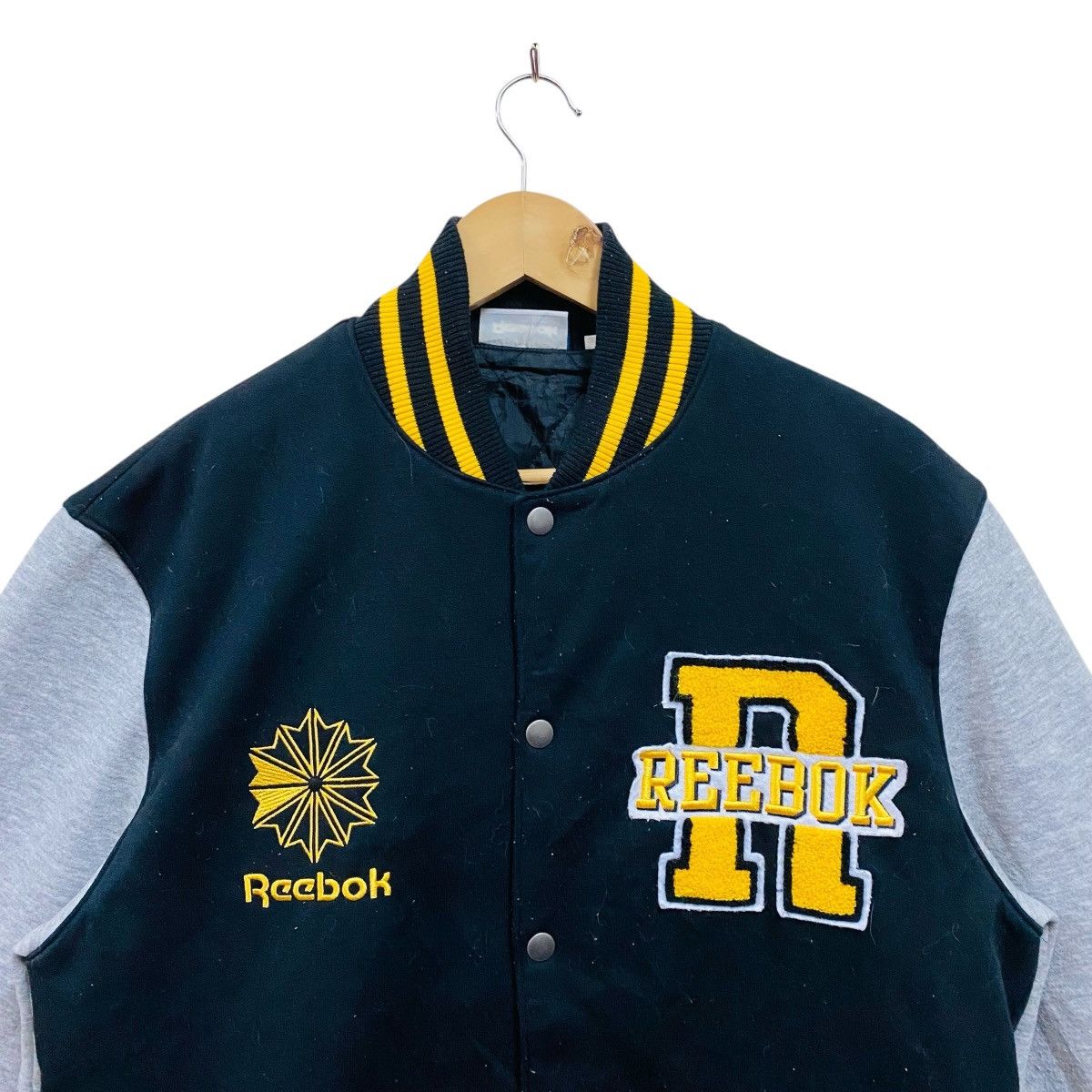 Reebok Reebok varsity jacket Size US L / EU 52-54 / 3 - 3 Thumbnail