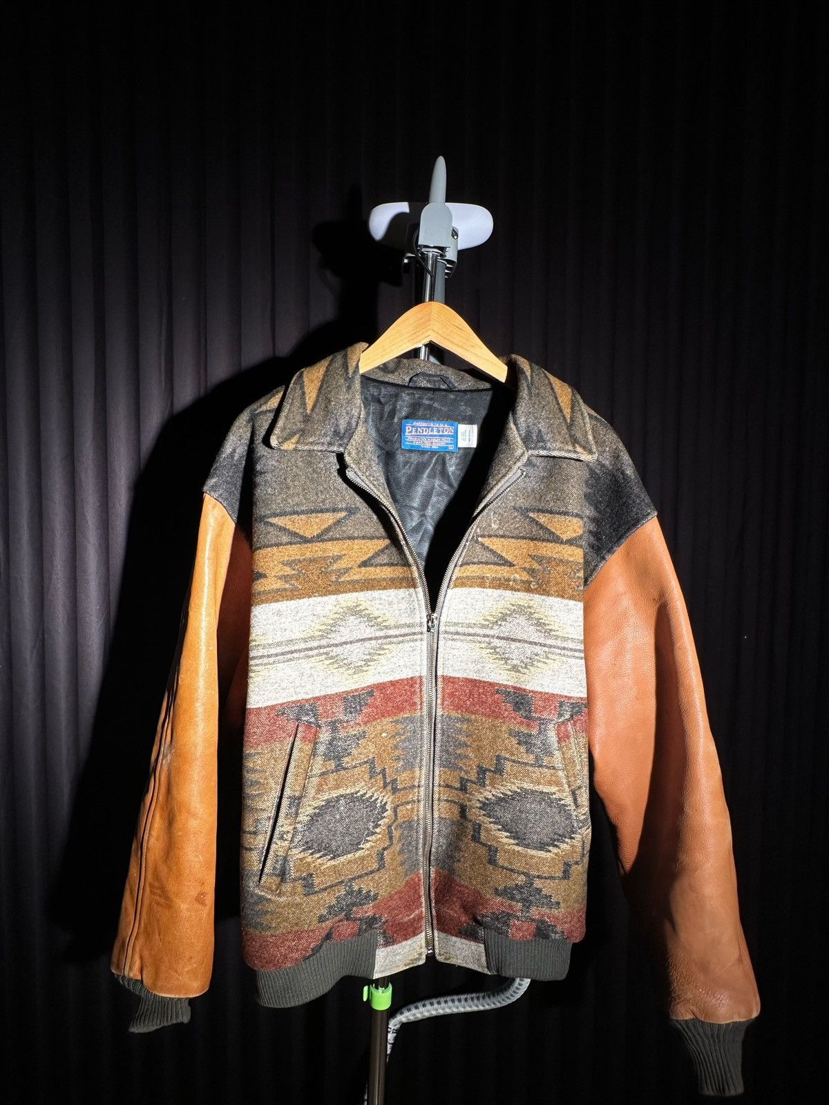 Pendleton Wool and Leather Jacket