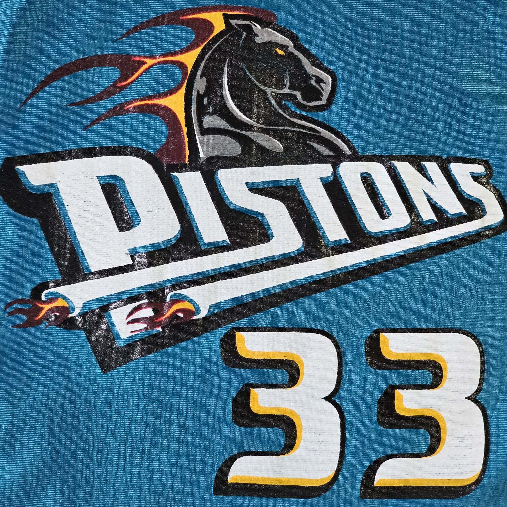 NBA Detroit Pistons Vintage 90s Grant Hill Reversible Jersey Size US M / EU 48-50 / 2 - 9 Thumbnail