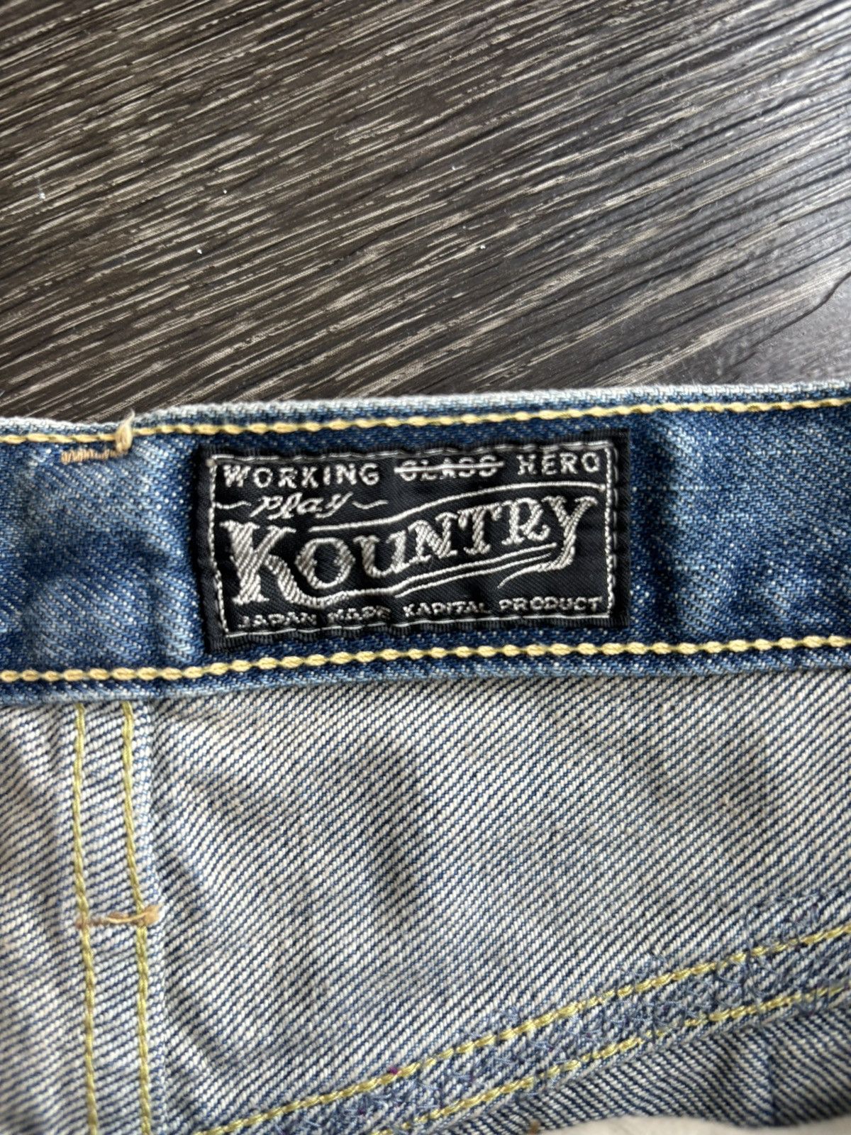 Kapital 14oz Denim 5P MONKEY CISCO (DIXIE Remake) Size US 34 / EU 50 - 6 Thumbnail