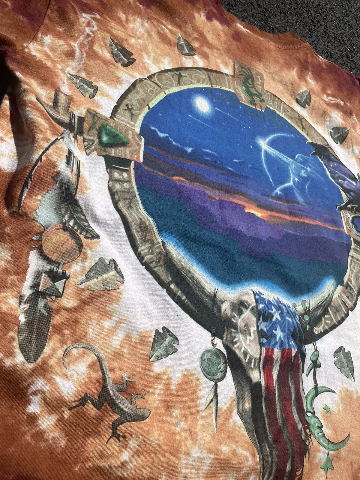 Liquid Blue Vintage Liquid Blue Canyon sunset Native American t Shirt Size US L / EU 52-54 / 3 - 9 Thumbnail