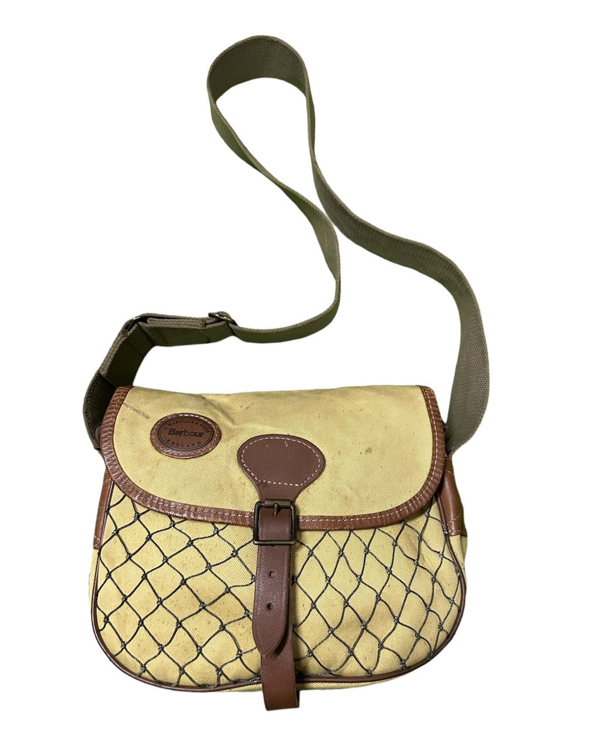 Barbour Barbour England duck canvas sling bag Size ONE SIZE - 1 Thumbnail