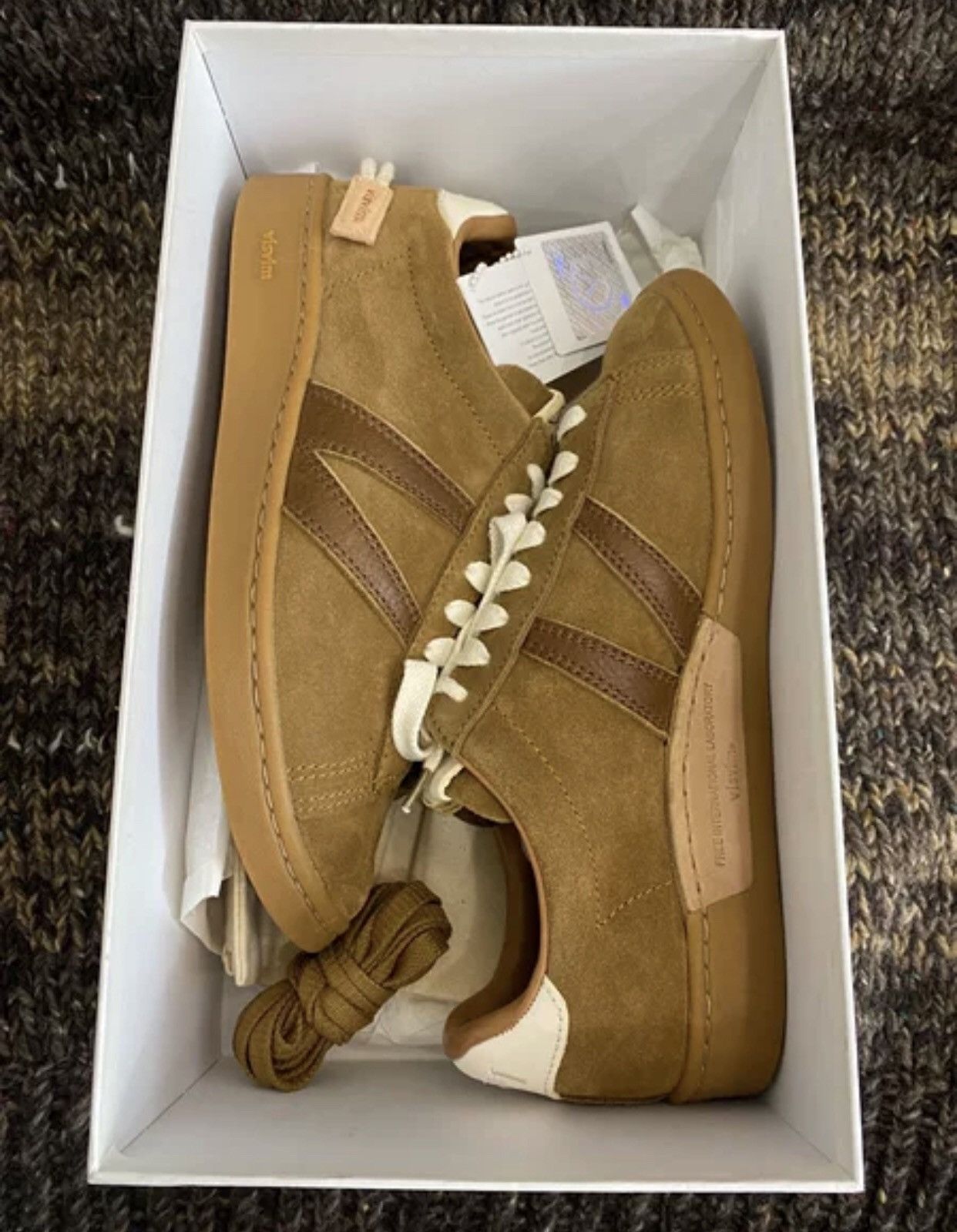 Visvim Visvim 21ss corda folk camel Low-top sneakers De Xun shoes | Grailed