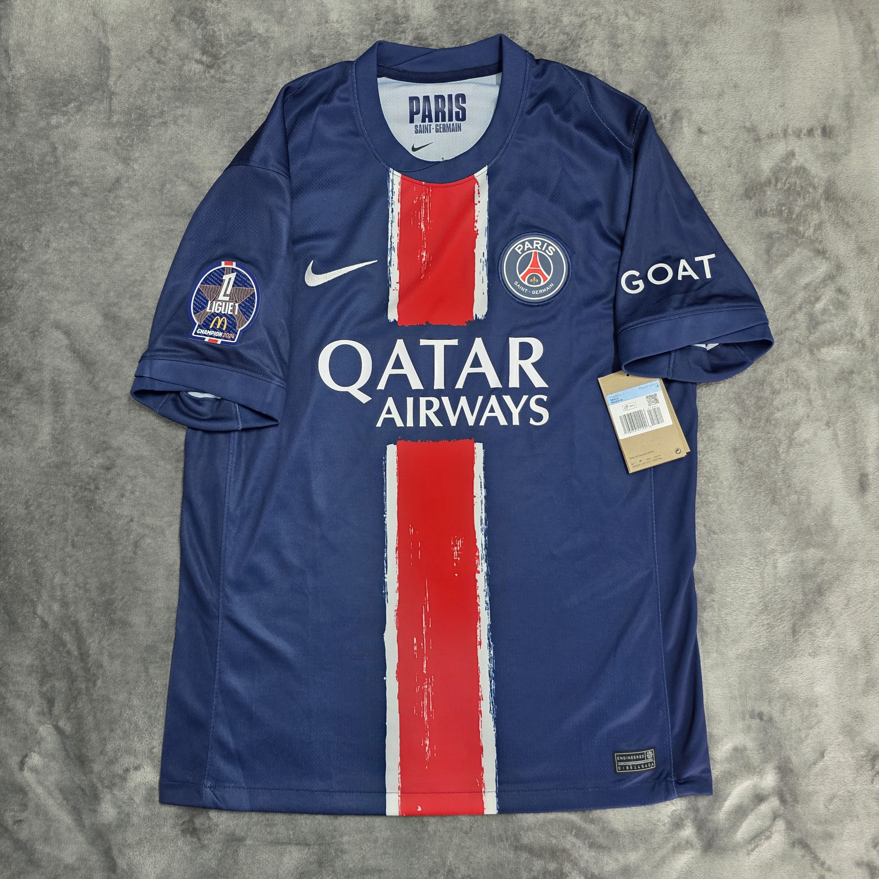 Nike Nike football shirt Psg Vitinha Size US M / EU 48-50 / 2 - 2 Thumbnail