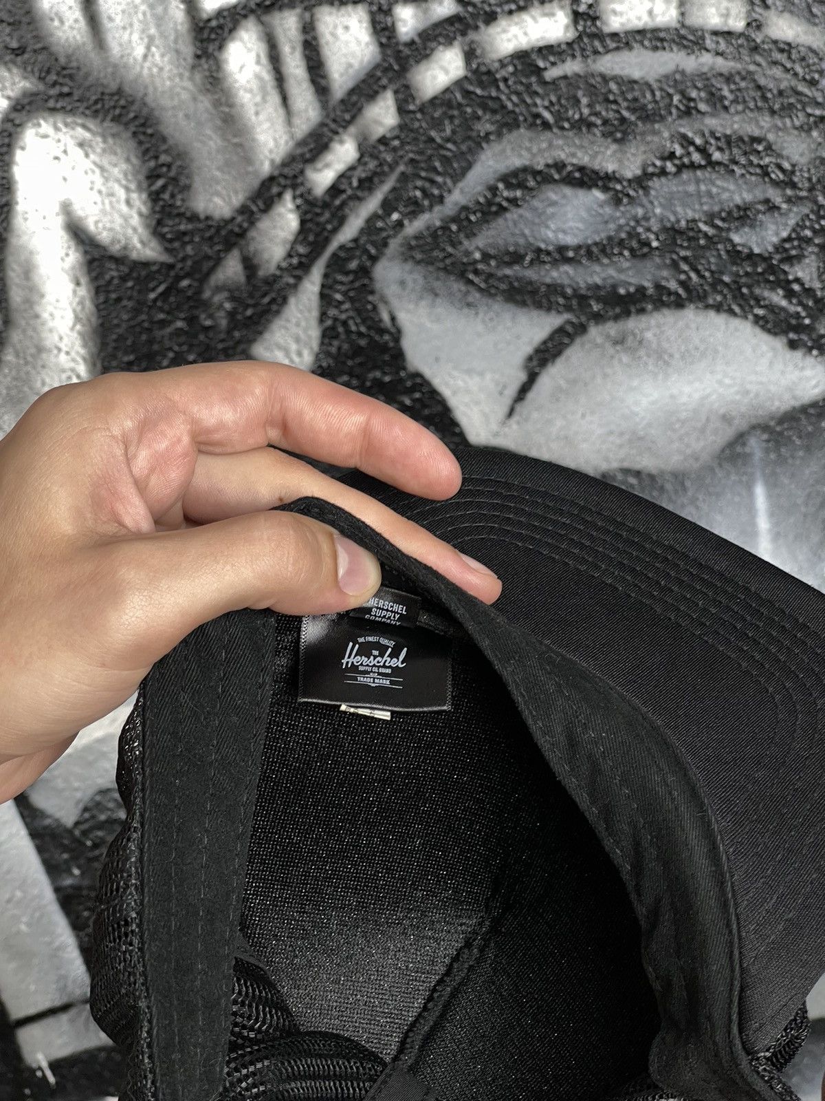 Herschel Supply Co. Hershel Supply Co. Brand Black Trucker Cap Size ONE SIZE - 7 Thumbnail