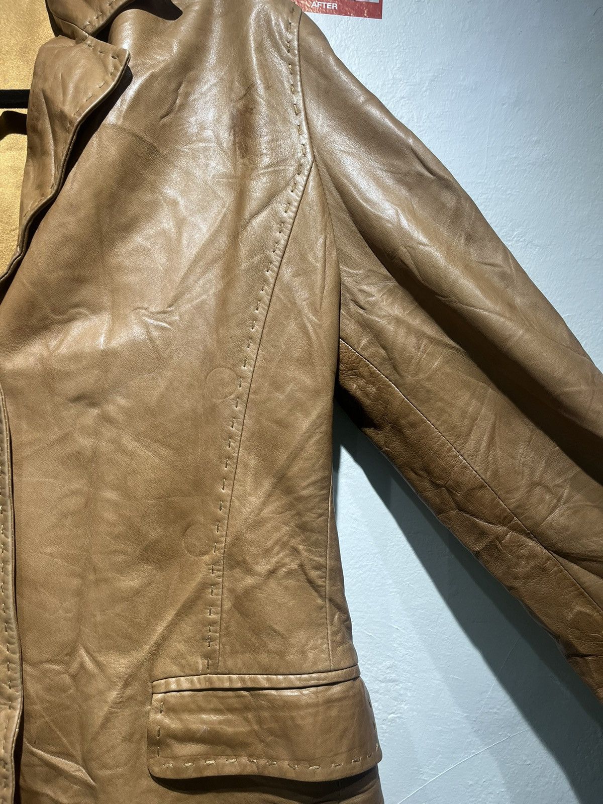Loro Piana Vintage Loro Piana leather jacket Size M / US 6-8 / IT 42-44 - 15 Thumbnail