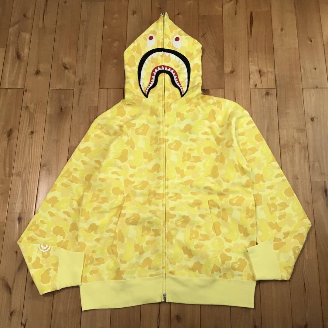 Bape 2024 🔥Kids Store Camo🔥 BAPE shark full zip hoodie APE Size US XL / EU 56 / 4 - 1 Thumbnail