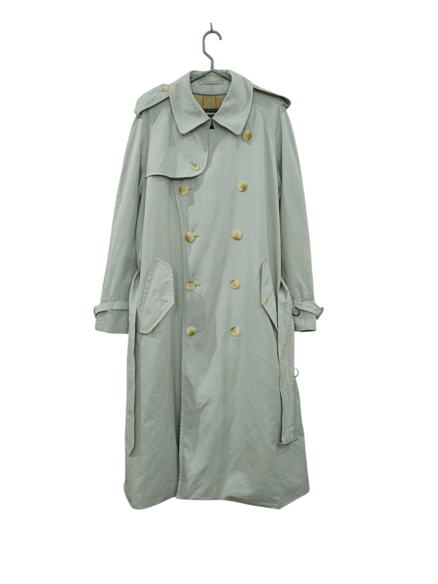 Burberry Prorsum × Vintage Burberry Prorsum BURBERRYS NOVA CHECKED TRENCH COAT JACKET Size US L / EU 52-54 / 3 - 1 Thumbnail