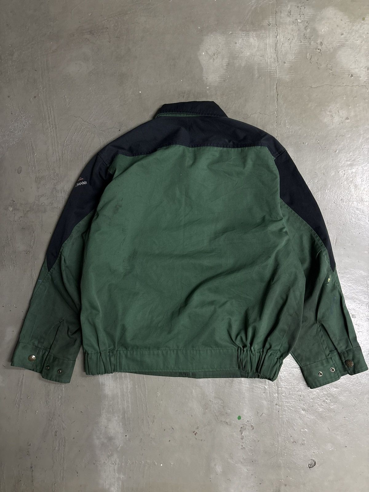 Japanese Brand Vintage Yokohama Work Jacket Distressed Size US M / EU 48-50 / 2 - 14 Thumbnail