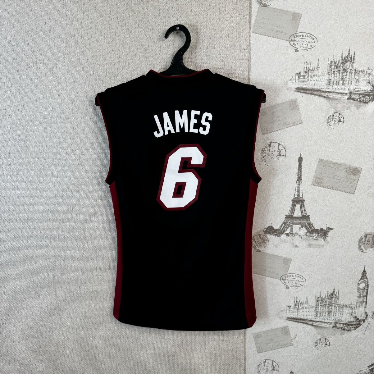 Adidas × NBA LEBRON JAMES #6 MIAMI HEAT ADIDAS SWINGMAN JERSEY NBA XS Size US XS / EU 42 / 0 - 2 Thumbnail