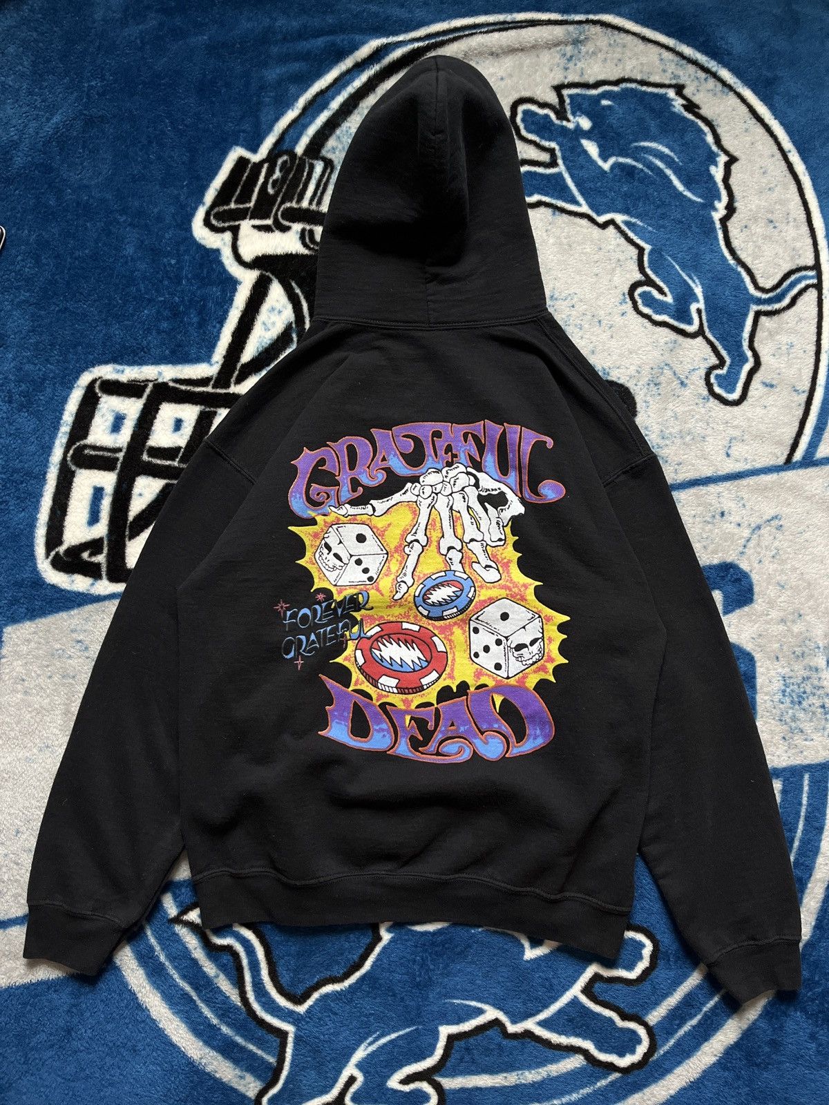 Grateful Dead Vintage Y2K Grateful Dead Dice Hoodie M Size US M / EU 48-50 / 2 - 5 Thumbnail