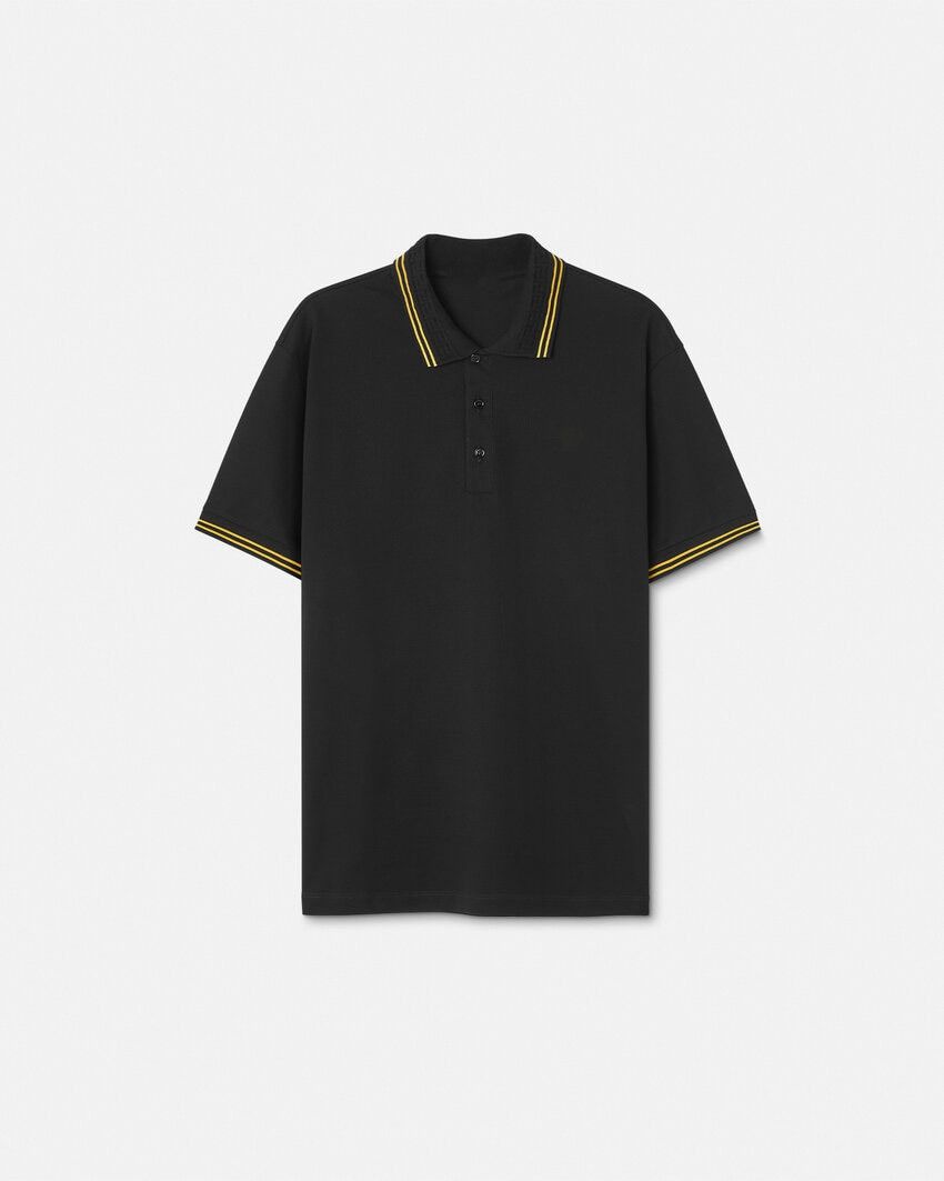 Designer Men’s Black Polo Shirt Size US M / EU 48-50 / 2 - 1 Thumbnail
