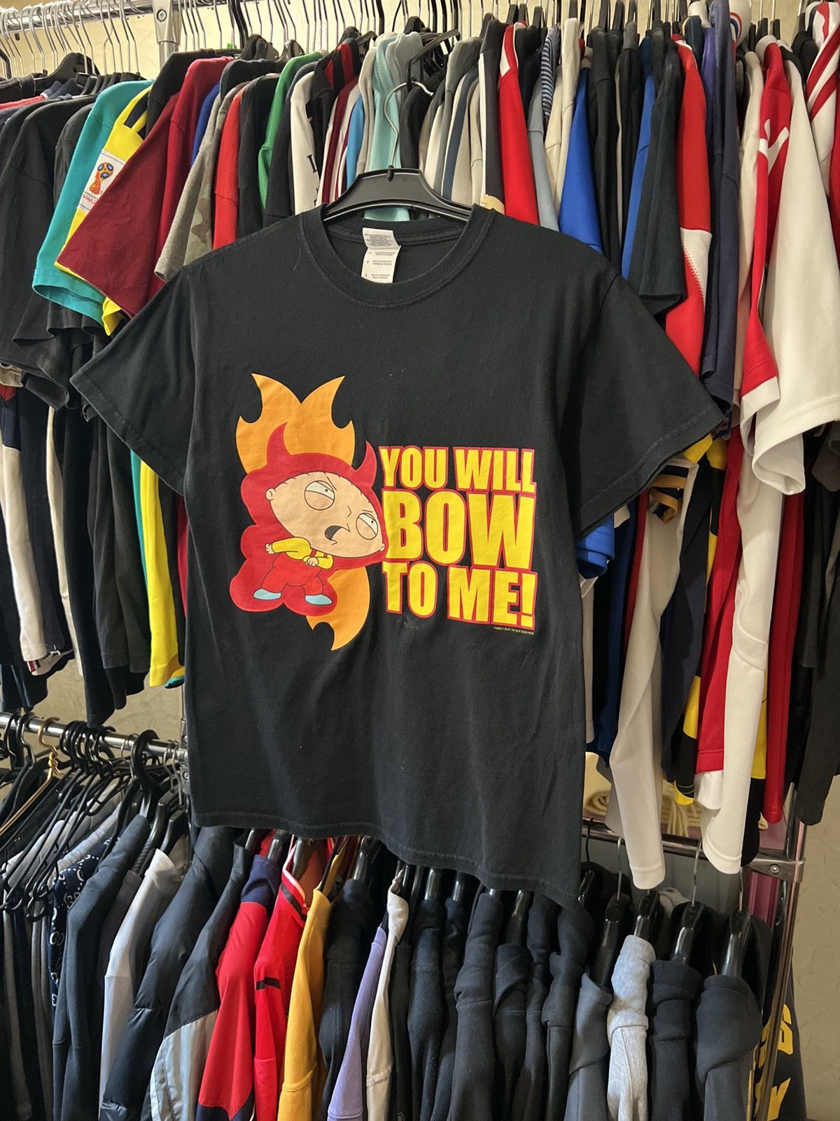 Band Tees 2009/2010 VINTAGE FAMILY GUY STEWIE YOU WILL BOW TO ME AOP T Size US S / EU 44-46 / 1 - 2 Thumbnail