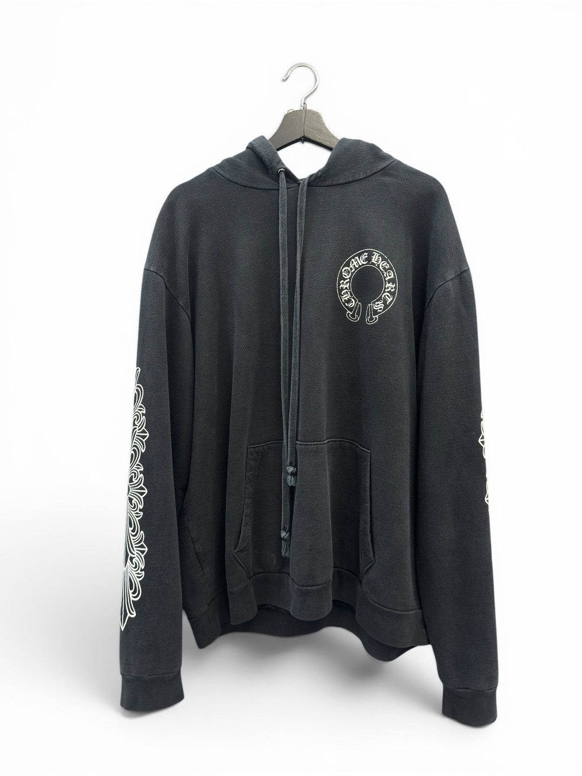 Chrome Hearts Chrome Hearts Floral Horseshoe Pullover Hoodie Size US L / EU 52-54 / 3 - 1 Thumbnail
