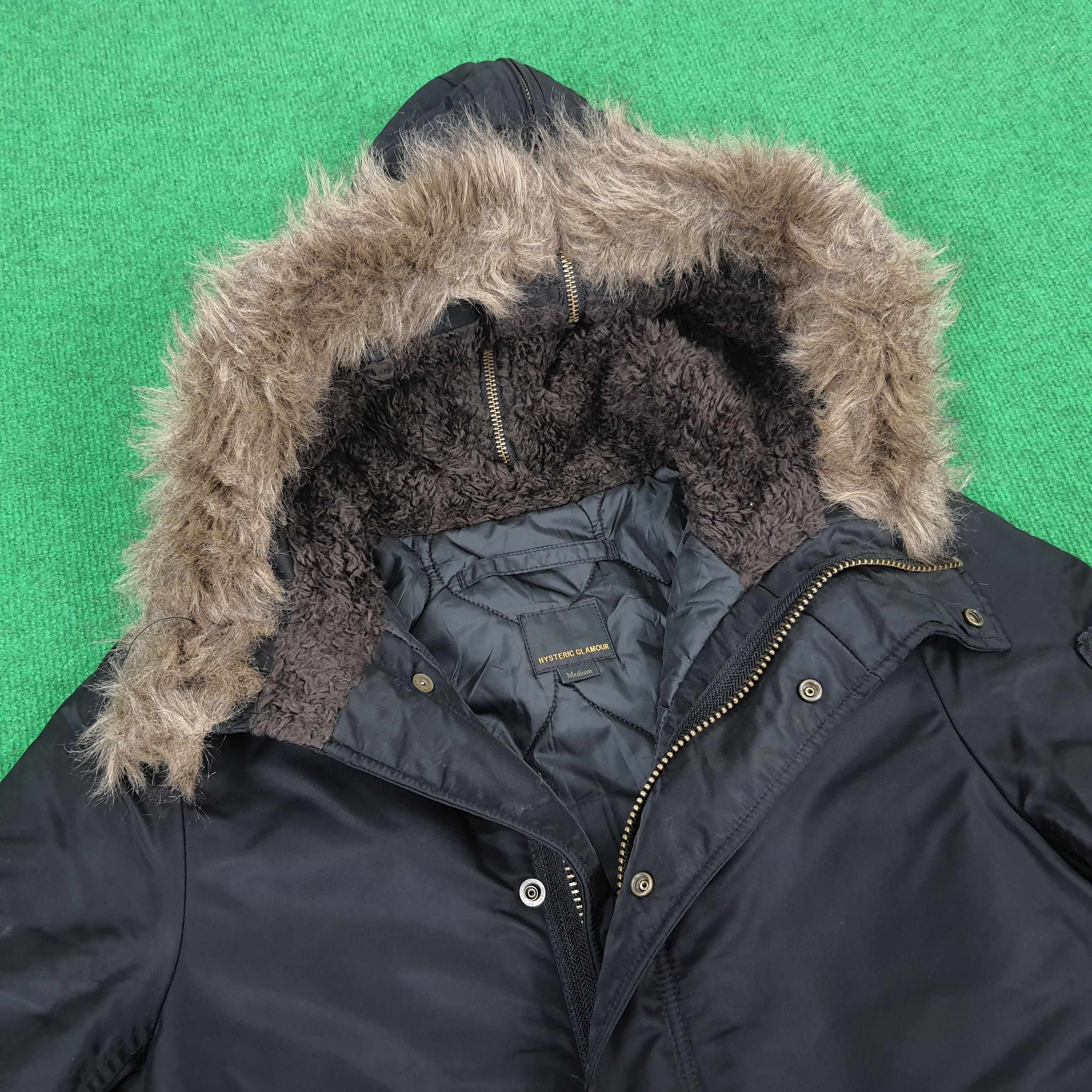 Hysteric Glamour × Japanese Brand Vintage Hysteric Glamour SAMPLE Rare Custom Logo Parkas Size US M / EU 48-50 / 2 - 4 Thumbnail