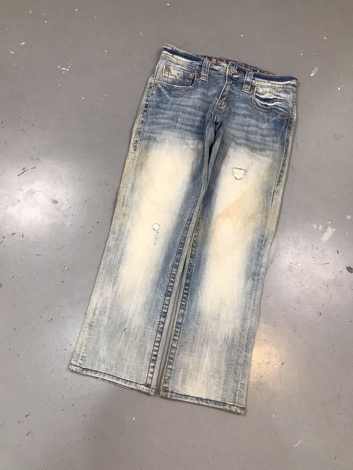 Rock Revival × Vintage Vintage rock revival straight fit denim Size US 32 / EU 48 - 2 Thumbnail