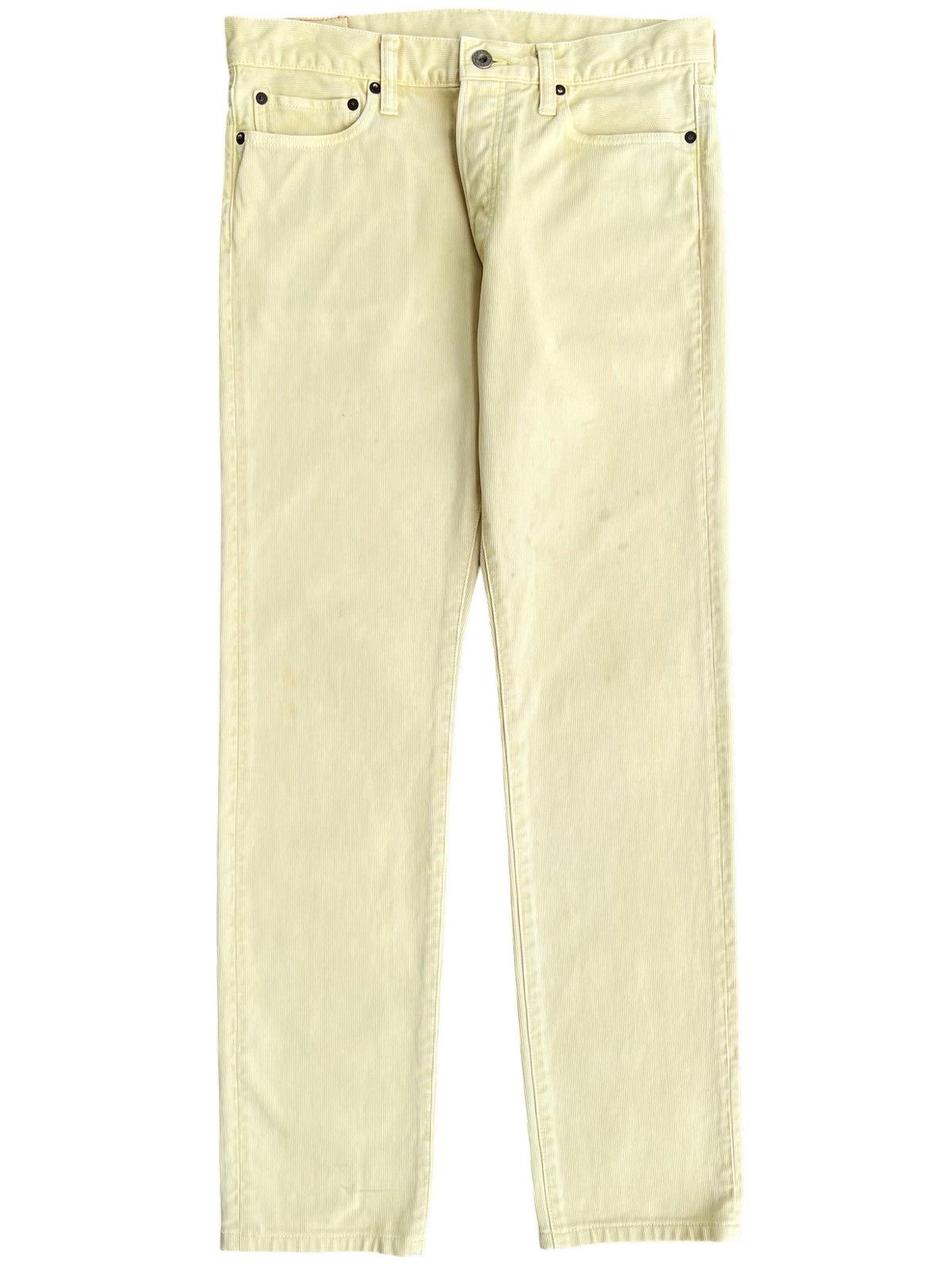 Kapital Pastel Pollen Yellow Woven Denim Size US 31 - 2 Thumbnail