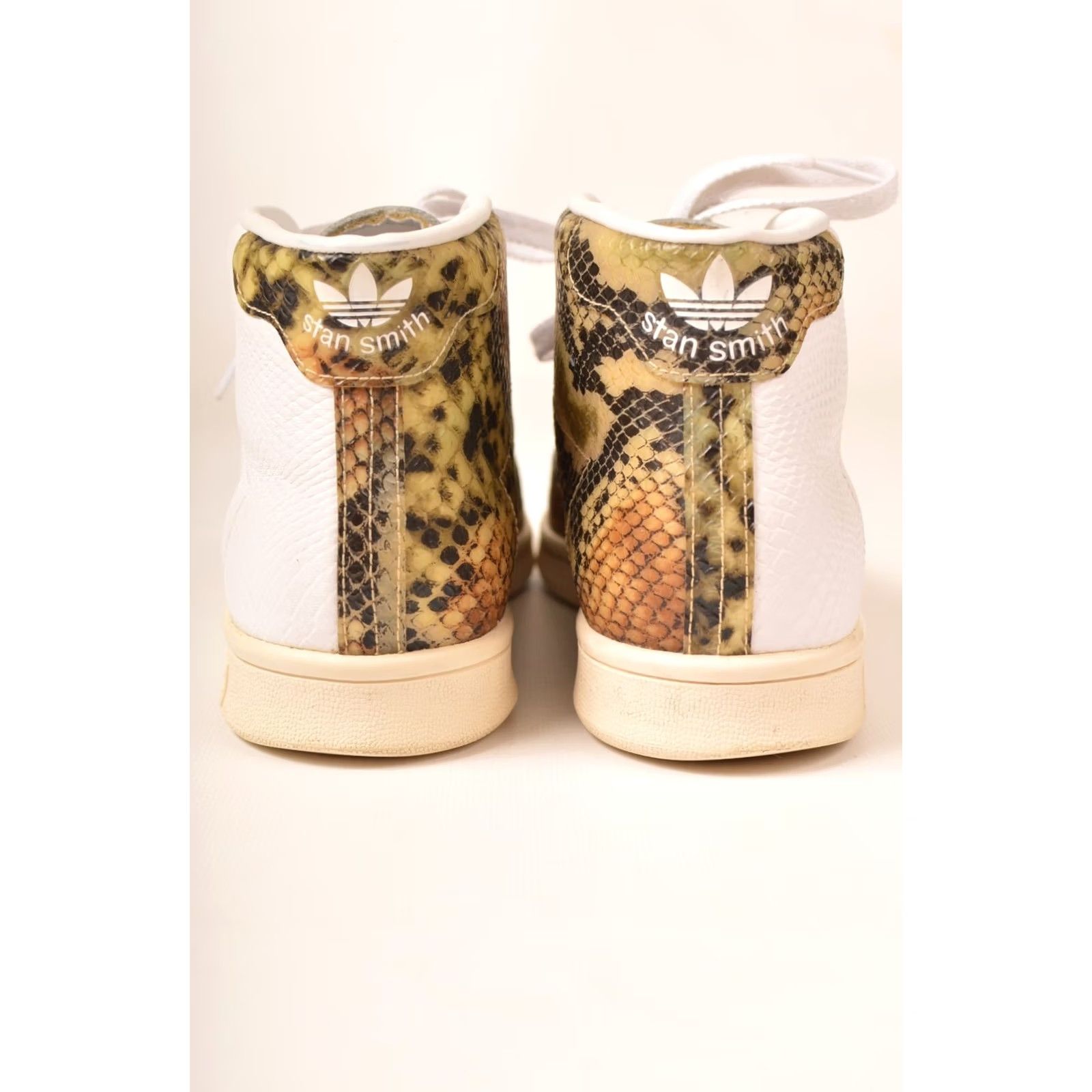 Adidas Adidas Stan Smith Mid Snakeskin Sneakers Trainers S77451 Size 38 Mens Leather White Size US 5 / EU 37 - 5 Thumbnail