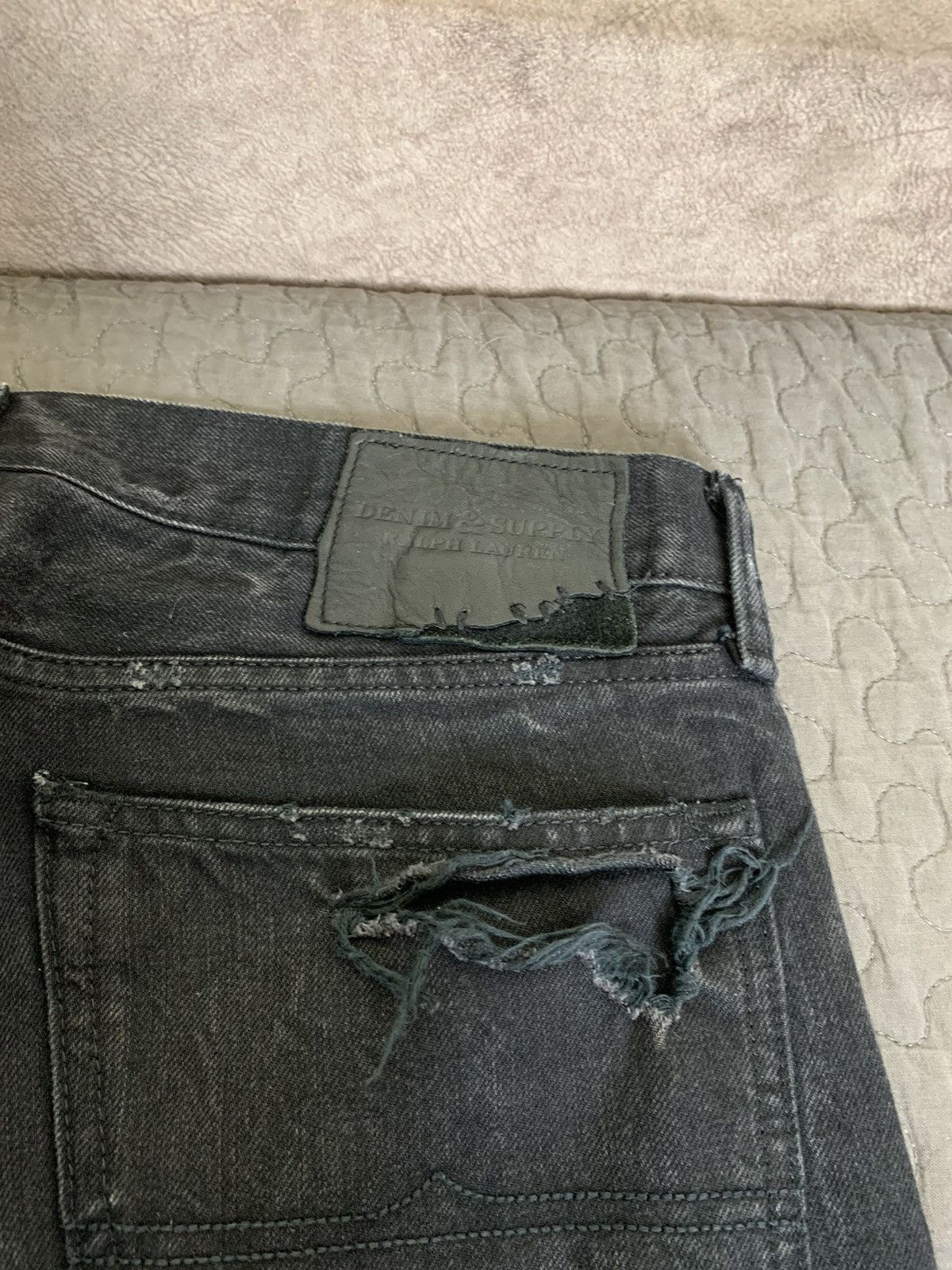 Denim & Supply Ralph Lauren × Ralph Lauren Denim & Supply Ralph Lauren Distressed Denim Slim Jeans Size US 32 / EU 48 - 21 Thumbnail