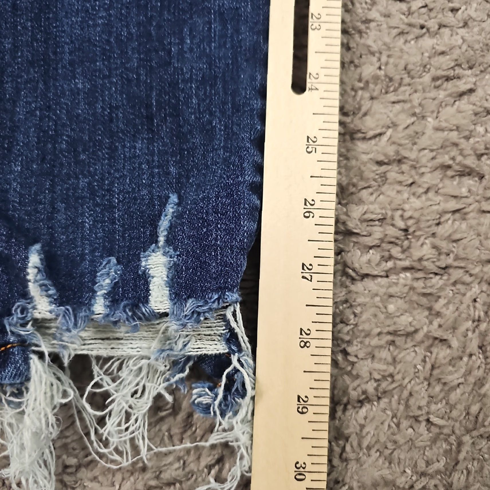 Denime Judy Blue Jeans Womens Skinny Distressed Stretch Denim Relaxed Fit 22x29 Blue Jeans Adult Regular 3 - 20? Size 26" / US 2 / IT 38 - 6 Thumbnail