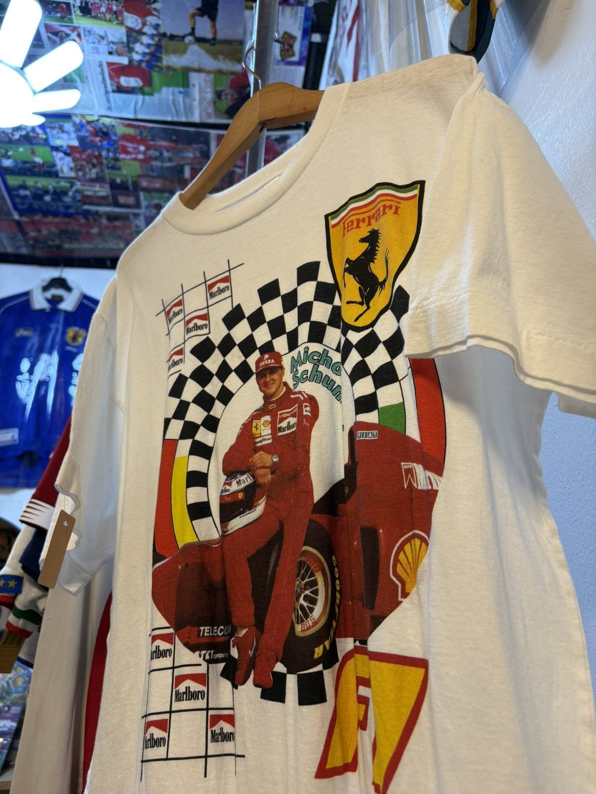 Ferrari Vintage F1 Ferrari T-Shirt Size US XL / EU 56 / 4 - 2 Thumbnail