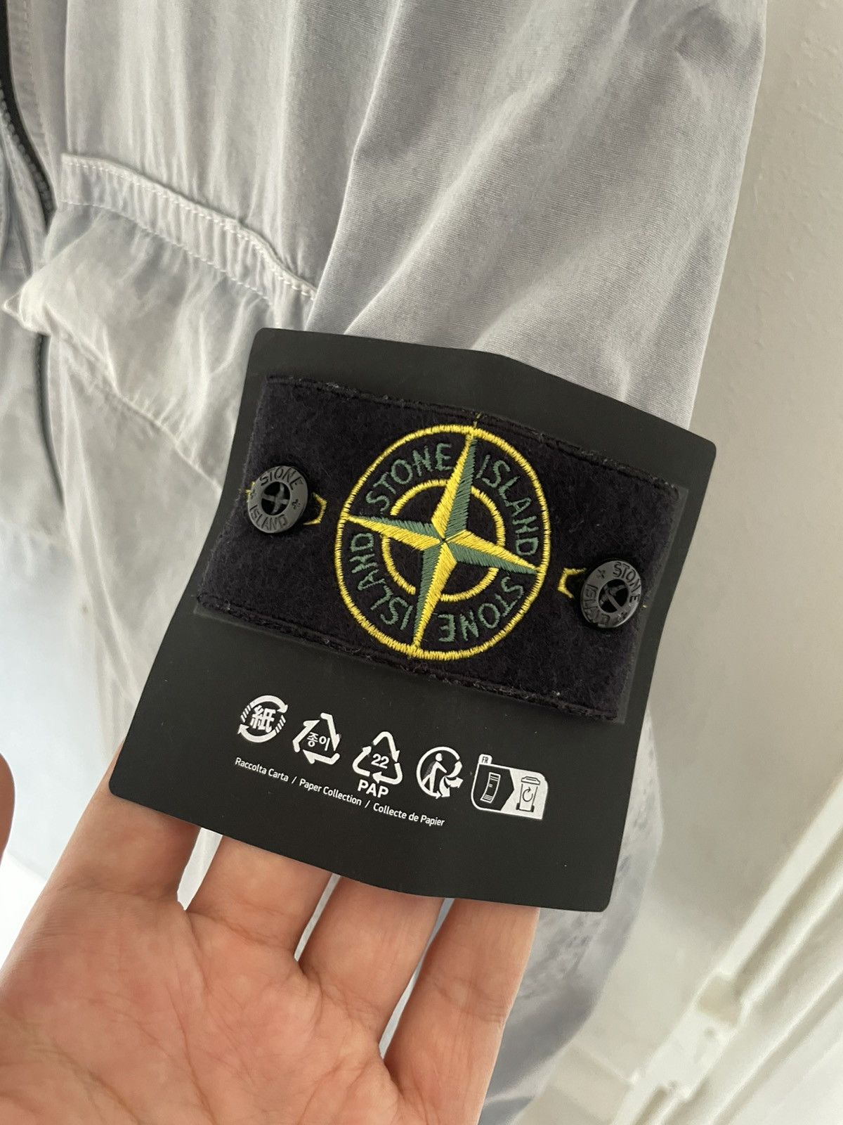 Stone Island Stone island Supima Overshirt Size US L / EU 52-54 / 3 - 3 Thumbnail
