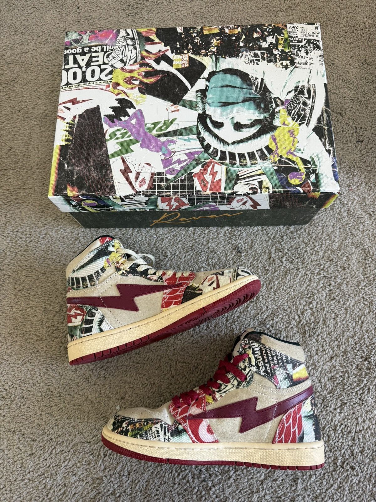 Other Reves Paris/ Air Kiy ‘85 HI Size US 6 / EU 39 - 5 Thumbnail