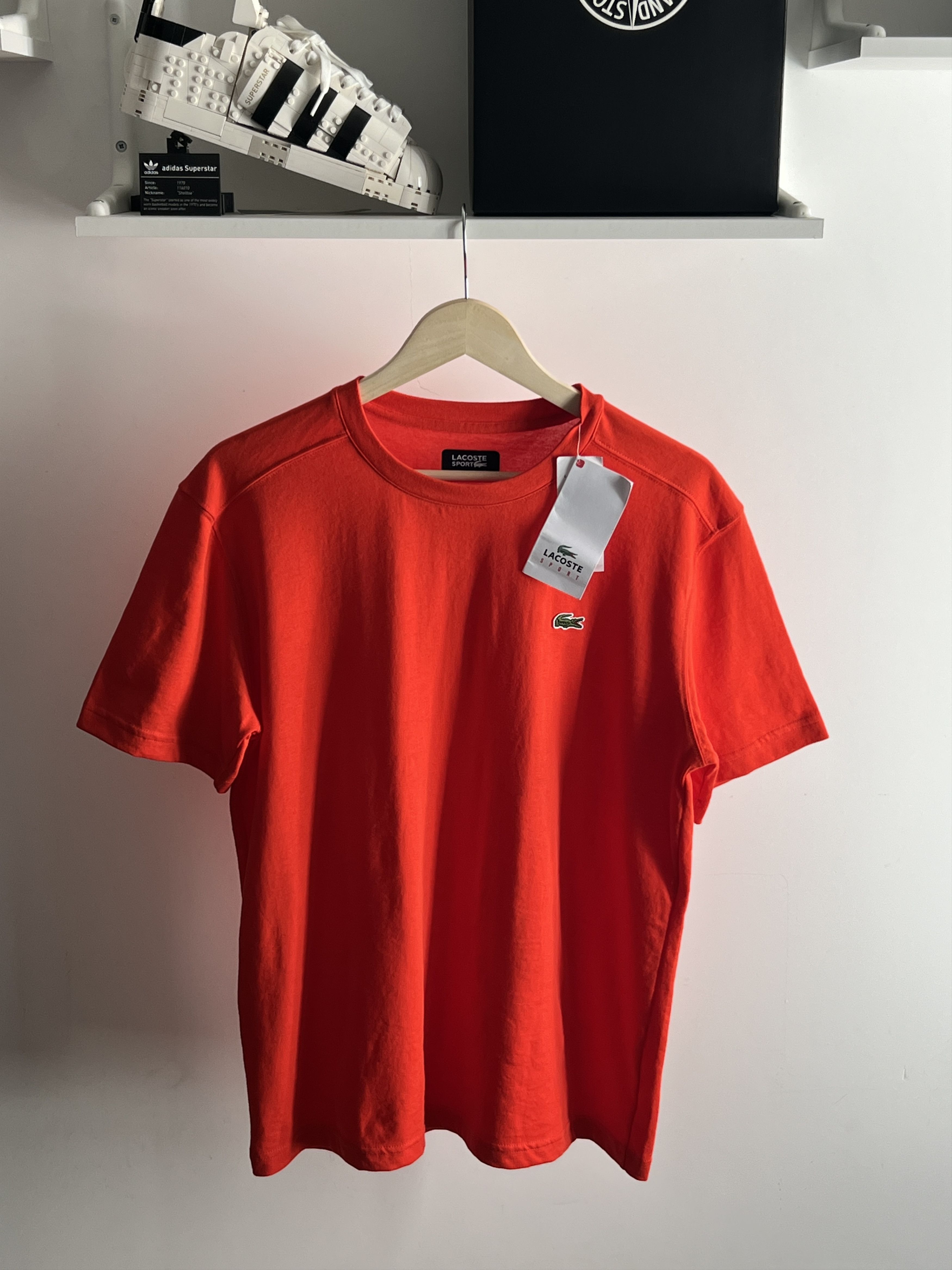 Lacoste Tee Lacoste Sport Orange T Shirt Size 4 Medium Size US M / EU 48-50 / 2 - 1 Thumbnail