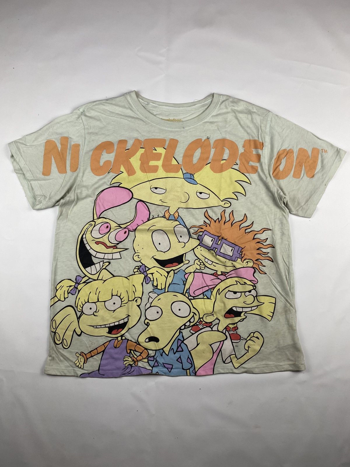 Vintage Vintage Nickelodeon tshirt Size US XL / EU 56 / 4 - 2 Thumbnail