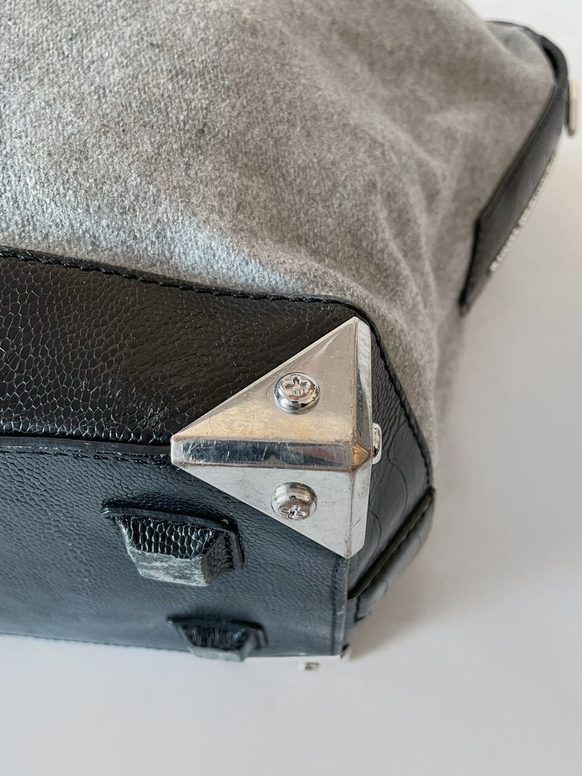 Alexander Wang Alexander Wang “Emile” Wool/leather Handbag Bag Size ONE SIZE - 10 Thumbnail