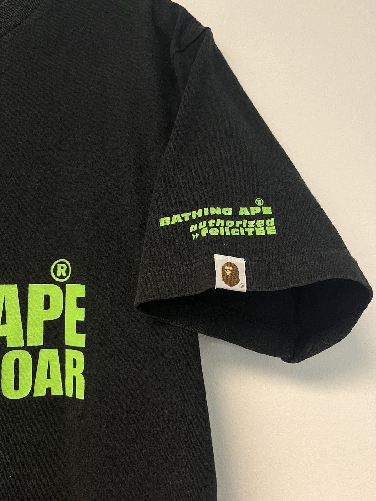Bape RARE Bape Deafening Roar Revolver Black Tshirt Size US M / EU 48-50 / 2 - 3 Thumbnail