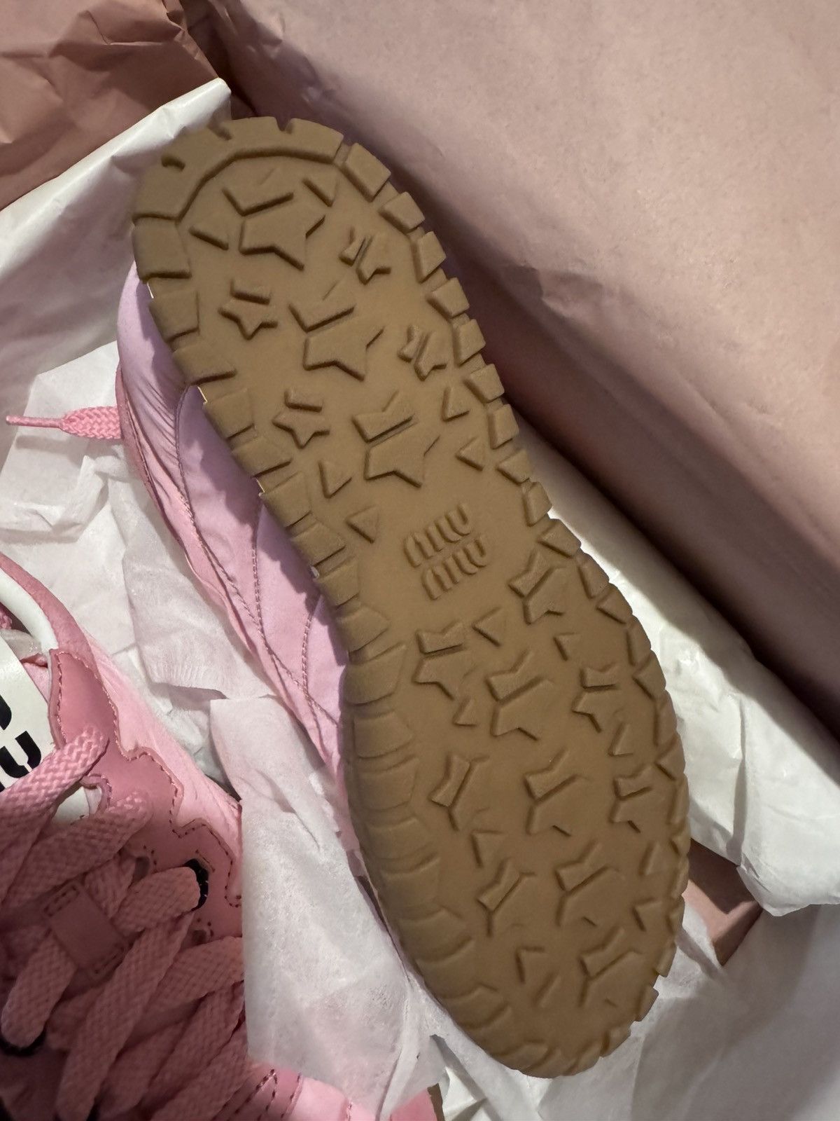 Miu Miu Miu Miu Gymnasium Technical Fabric and Suede Sneakers Size US 7.5 / IT 37.5 - 6 Thumbnail