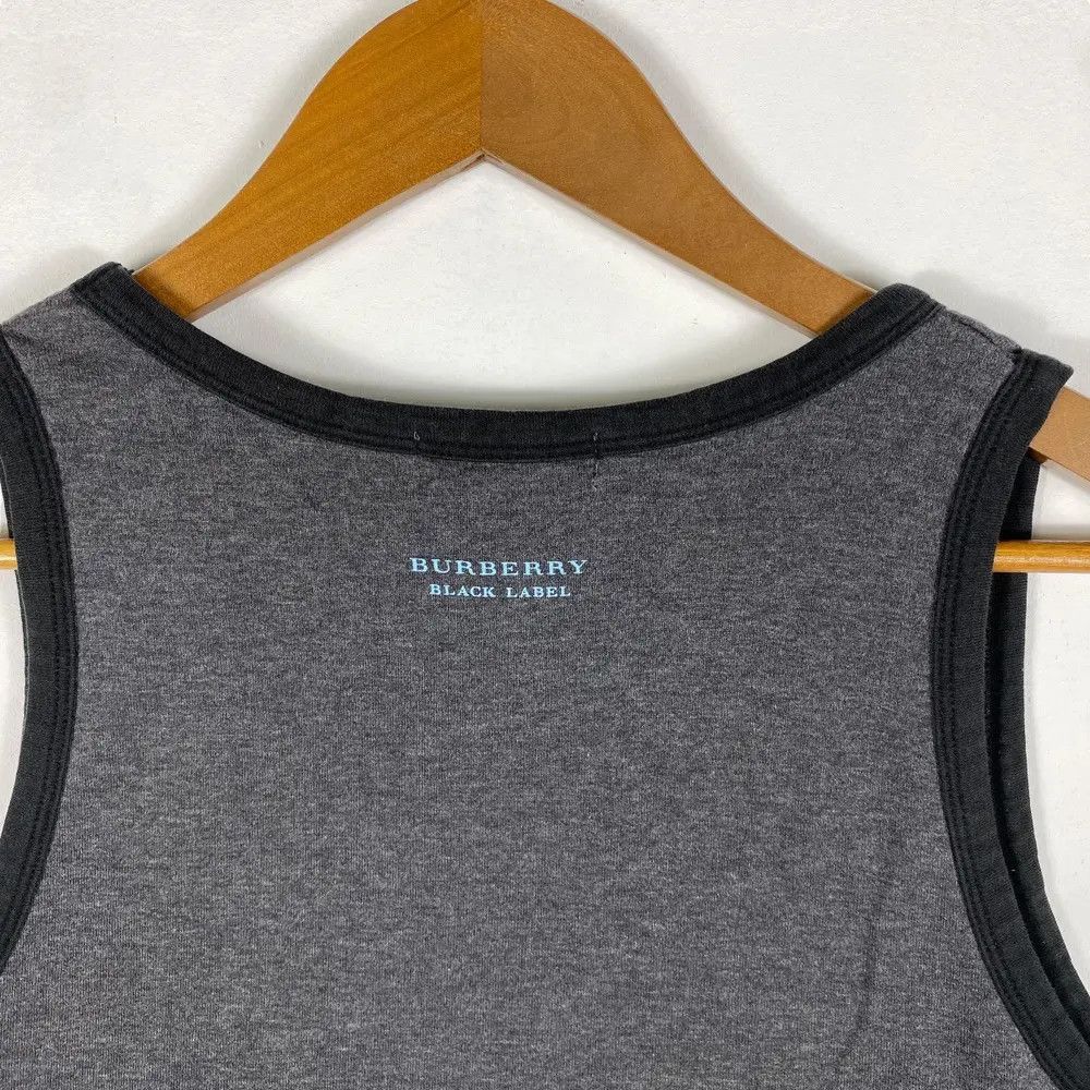 Burberry Vintage BURBERRY Black Label Patch Logo Tank Tops Size 3 Size US M / EU 48-50 / 2 - 5 Thumbnail