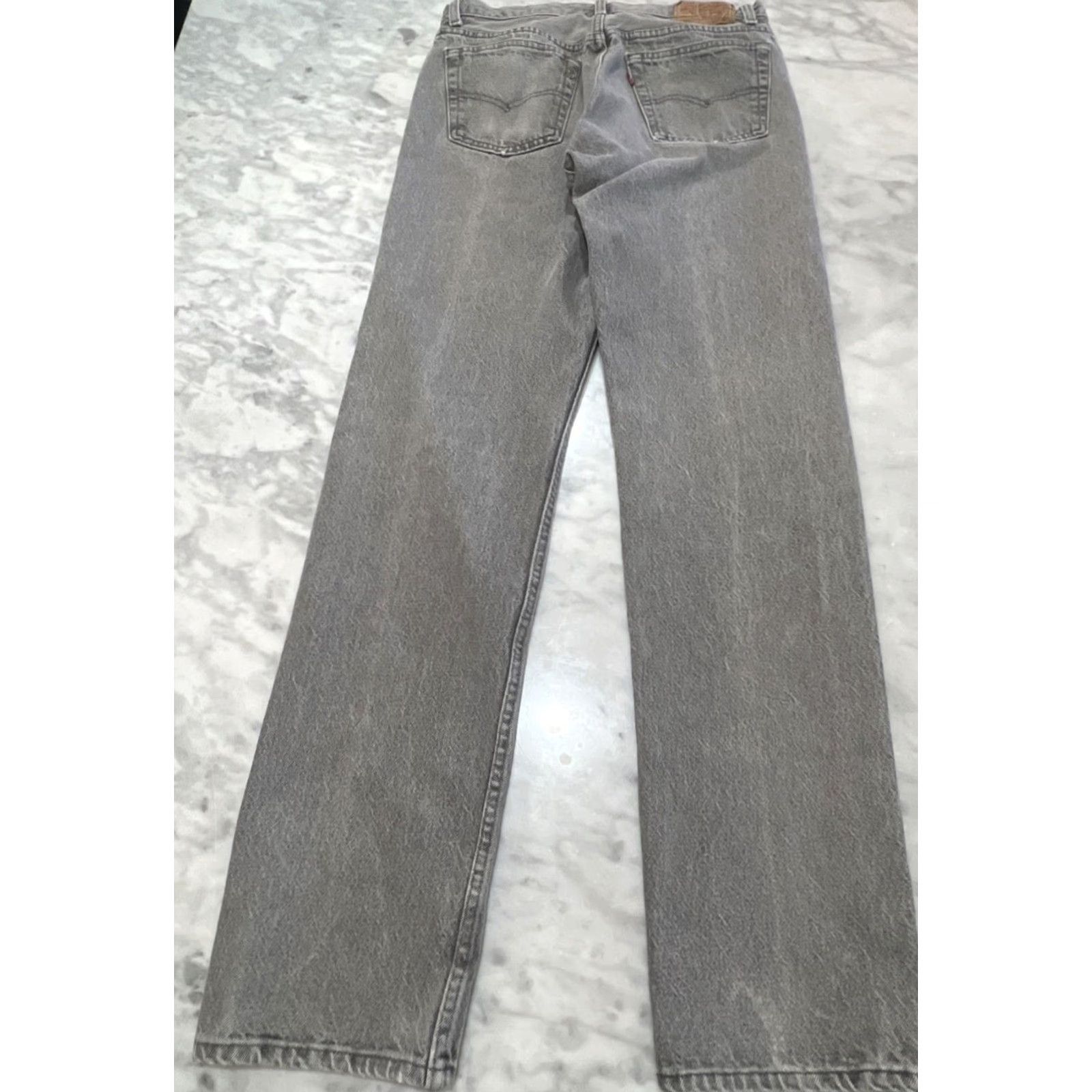 Levi's VINTAGE Levi’s 501 Jeans Men Gray 30x32 Button Fly Straight Made USA USA 5-Pocket 1970s Size US 30 / EU 46 - 3 Thumbnail