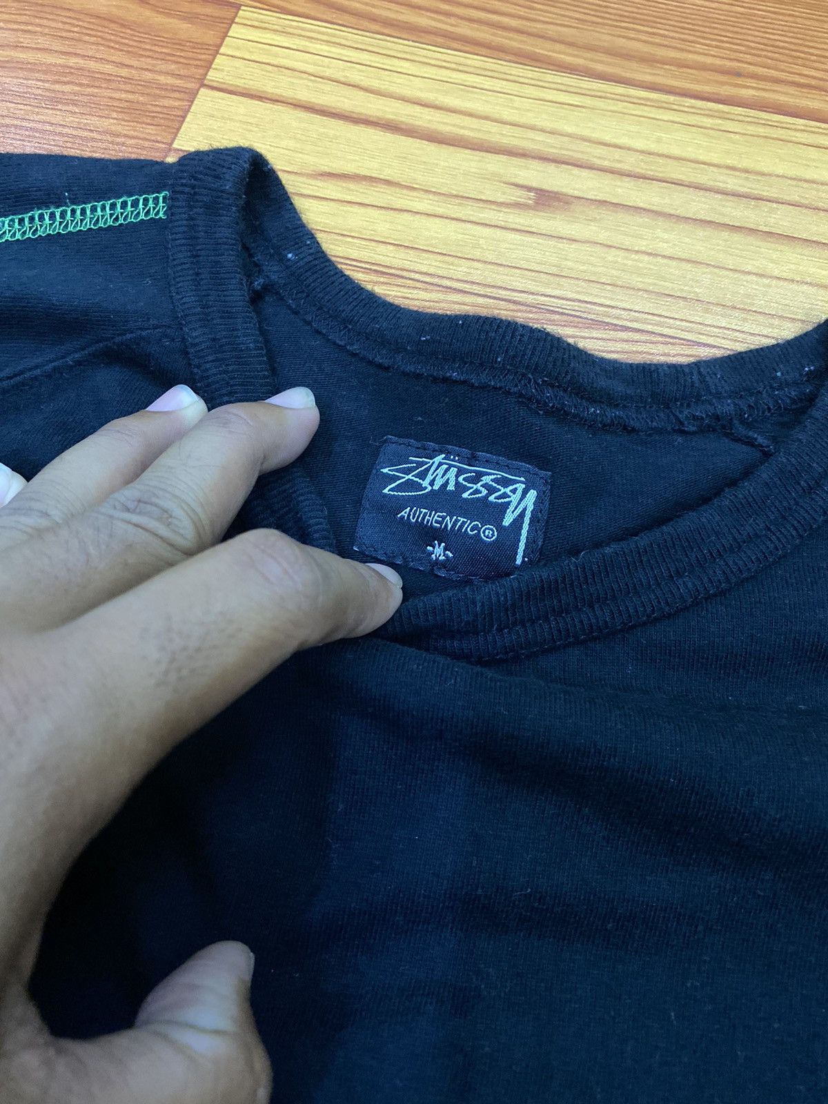 Stussy Stussy Embroidery Logo Tee Size US L / EU 52-54 / 3 - 4 Thumbnail