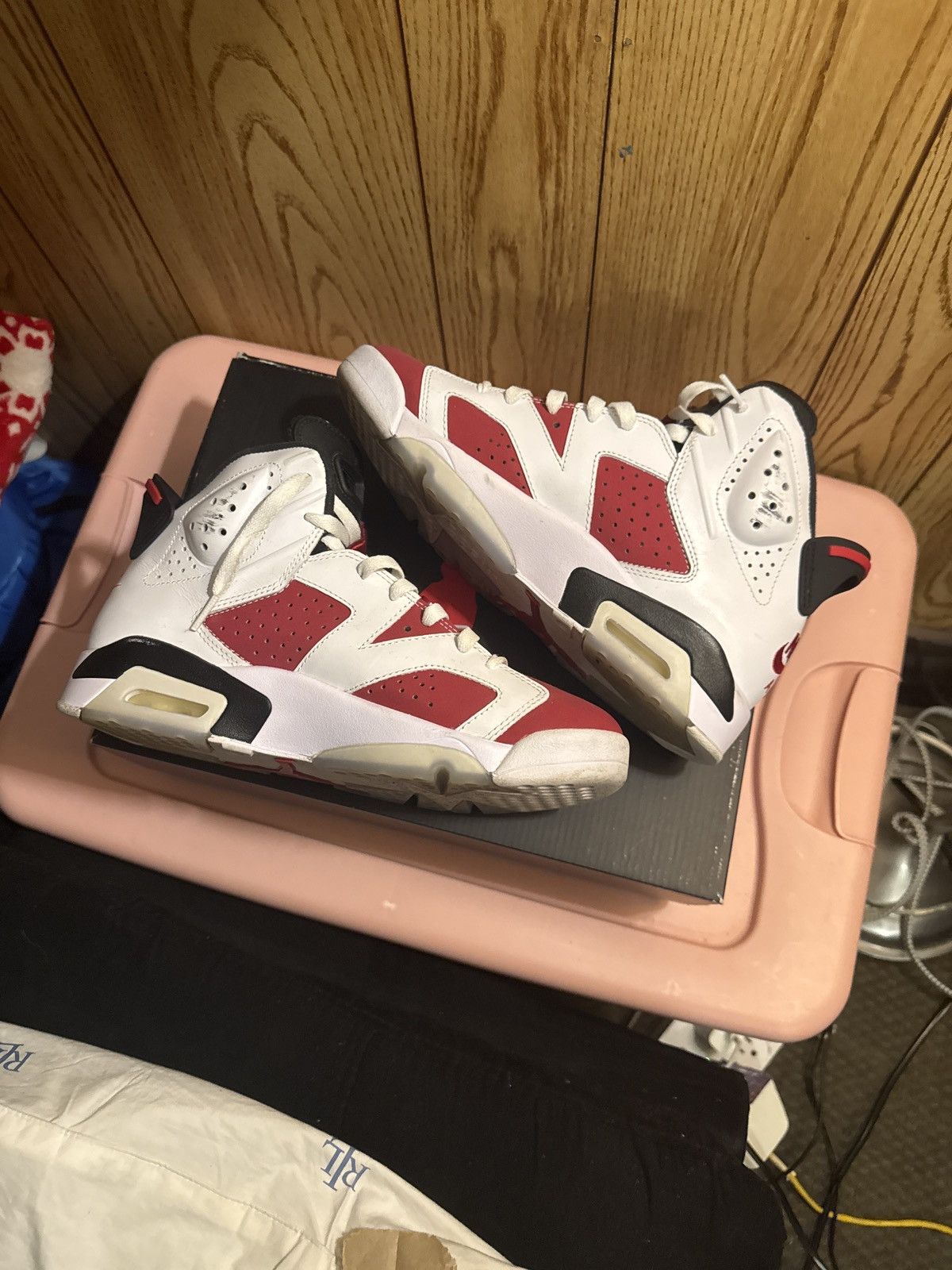 Jordan Brand Air Jordan 6 Carmine 2021 Size US 8 / EU 41 - 2 Thumbnail