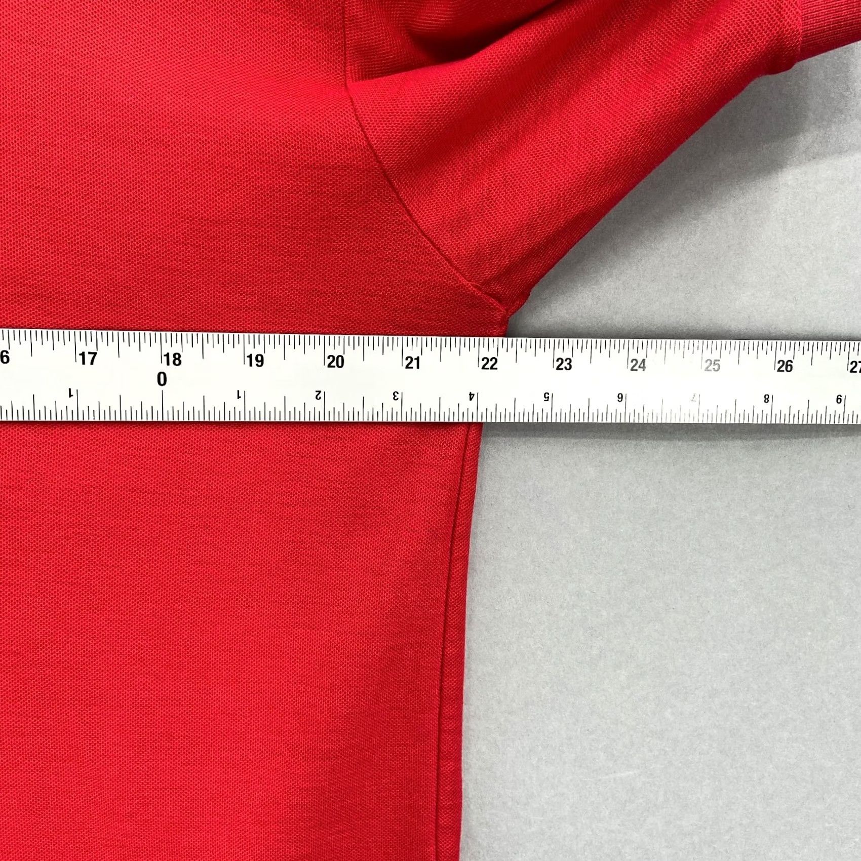 Levi's VINTAGE Levis Shirt Polo Mens Medium Red Short Sleeve Ringer Single Stitch M 80s Size US M / EU 48-50 / 2 - 7 Thumbnail