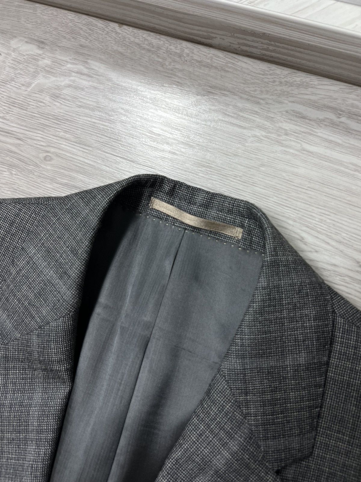 Burberry Burberry London K-Knopf Wool & Silk Blazer Jacket Size 50 Size 40R - 9 Thumbnail