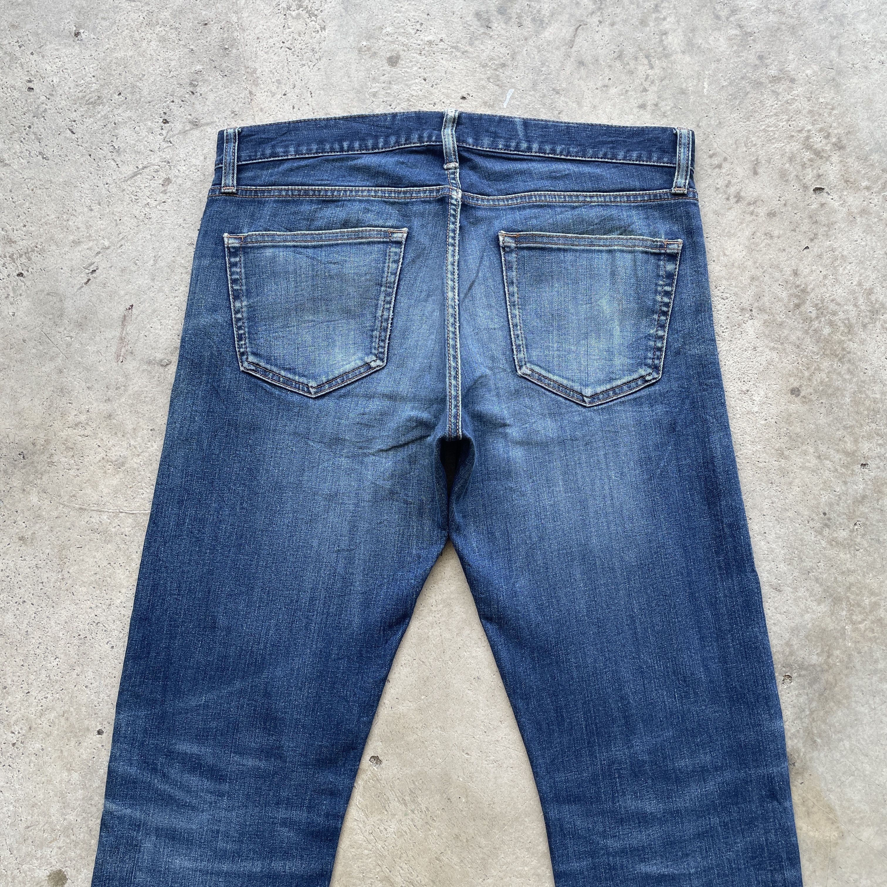 Other VINTAGE JAPANESE JEANS FADED DENIM DISTRESSED PANTS W34x30 Size US 34 / EU 50 - 8 Thumbnail