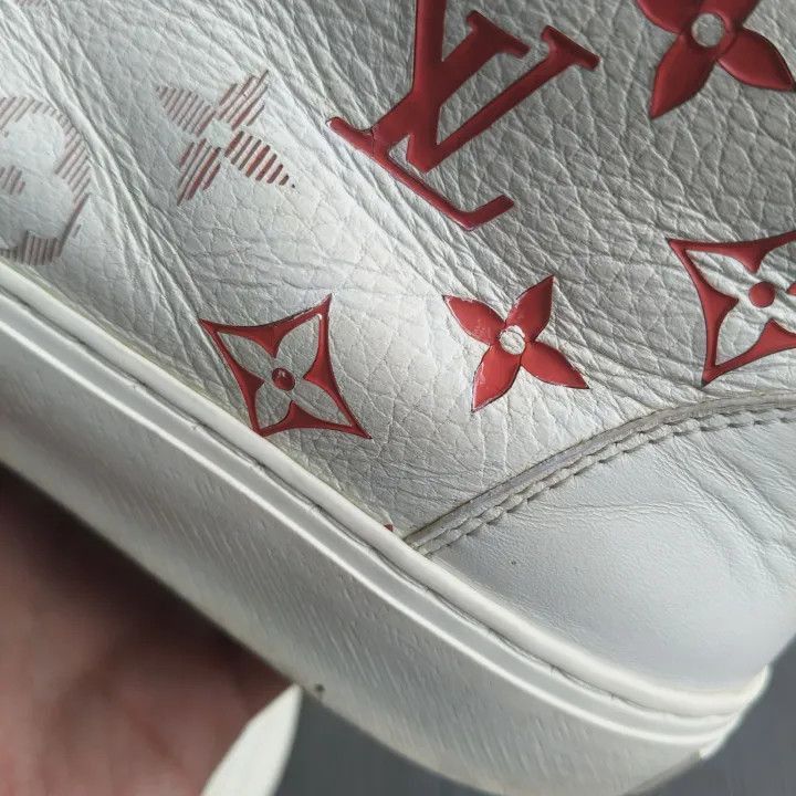 Louis Vuitton Louis Vuitton Tattoo Monogram High-Top Sneakers -2508 Size US 8 / EU 41 - 4 Thumbnail