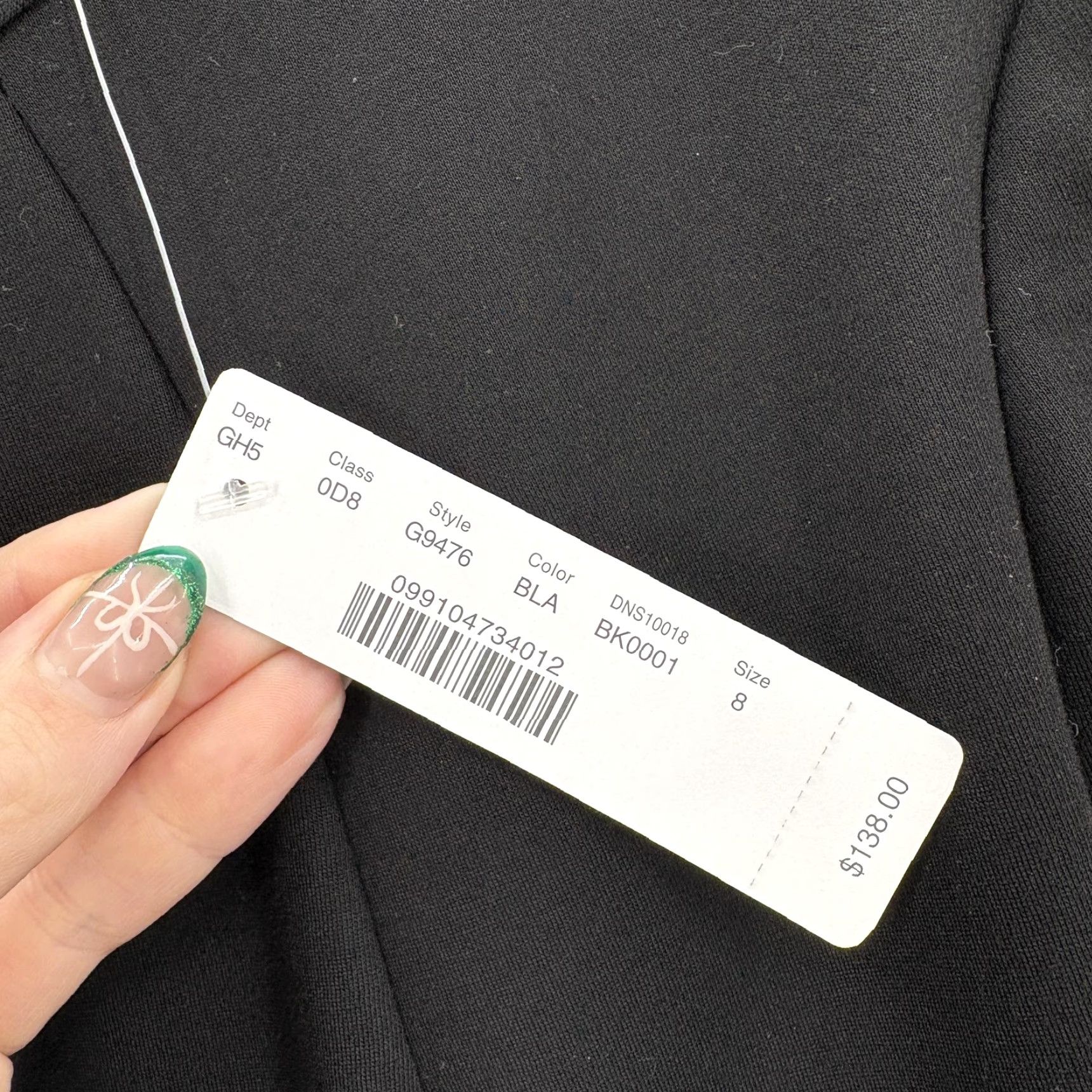 J.Crew J.Crew Dress Womens 8 Black Bell Sleeve Knit Sheath Lined Work Ponte Cocktail Size M / US 6-8 / IT 42-44 - 4 Thumbnail