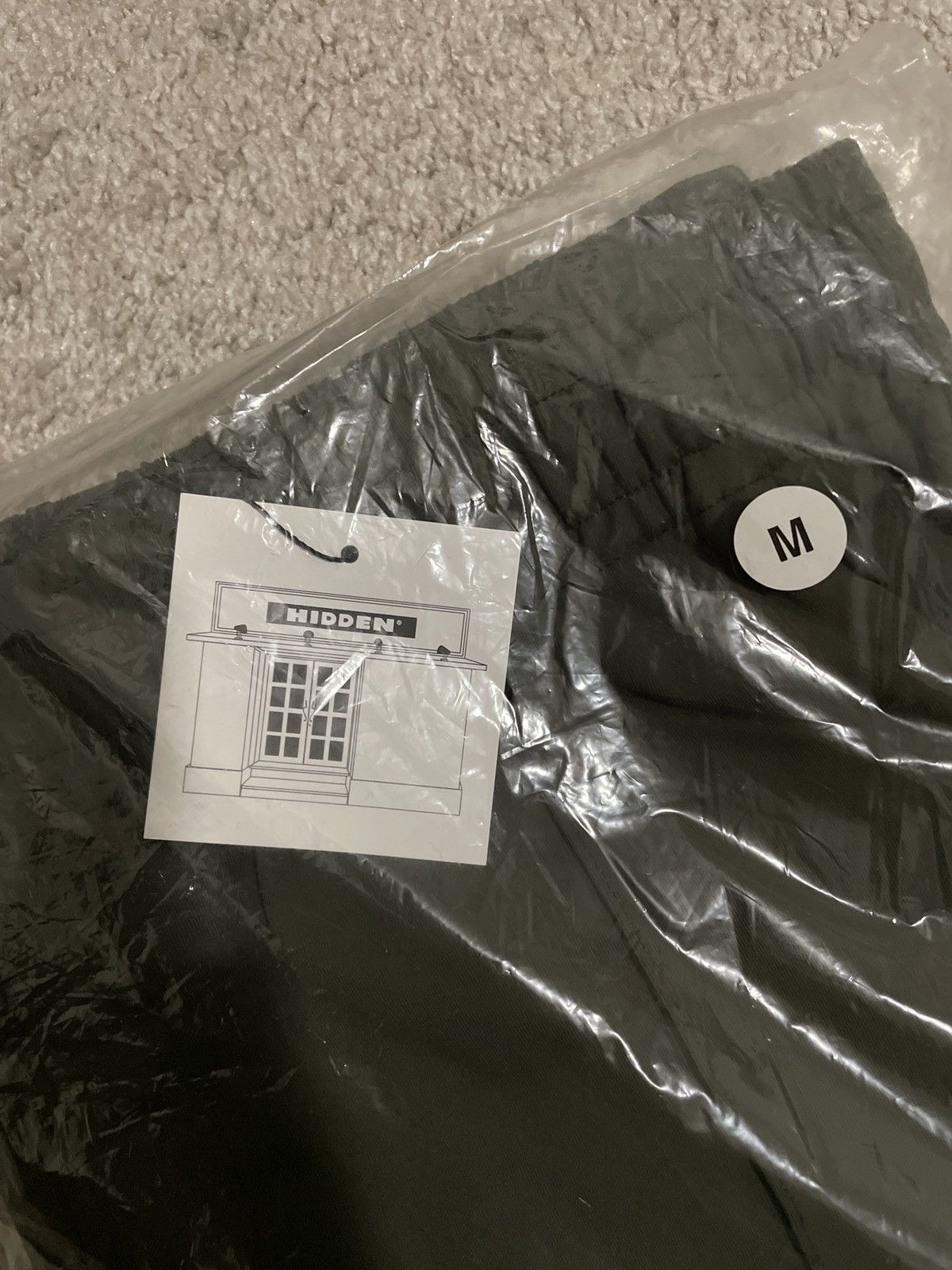HIDDEN HIDDEN NY Track Pants Olive Green Size US 30 / EU 46 - 2 Thumbnail